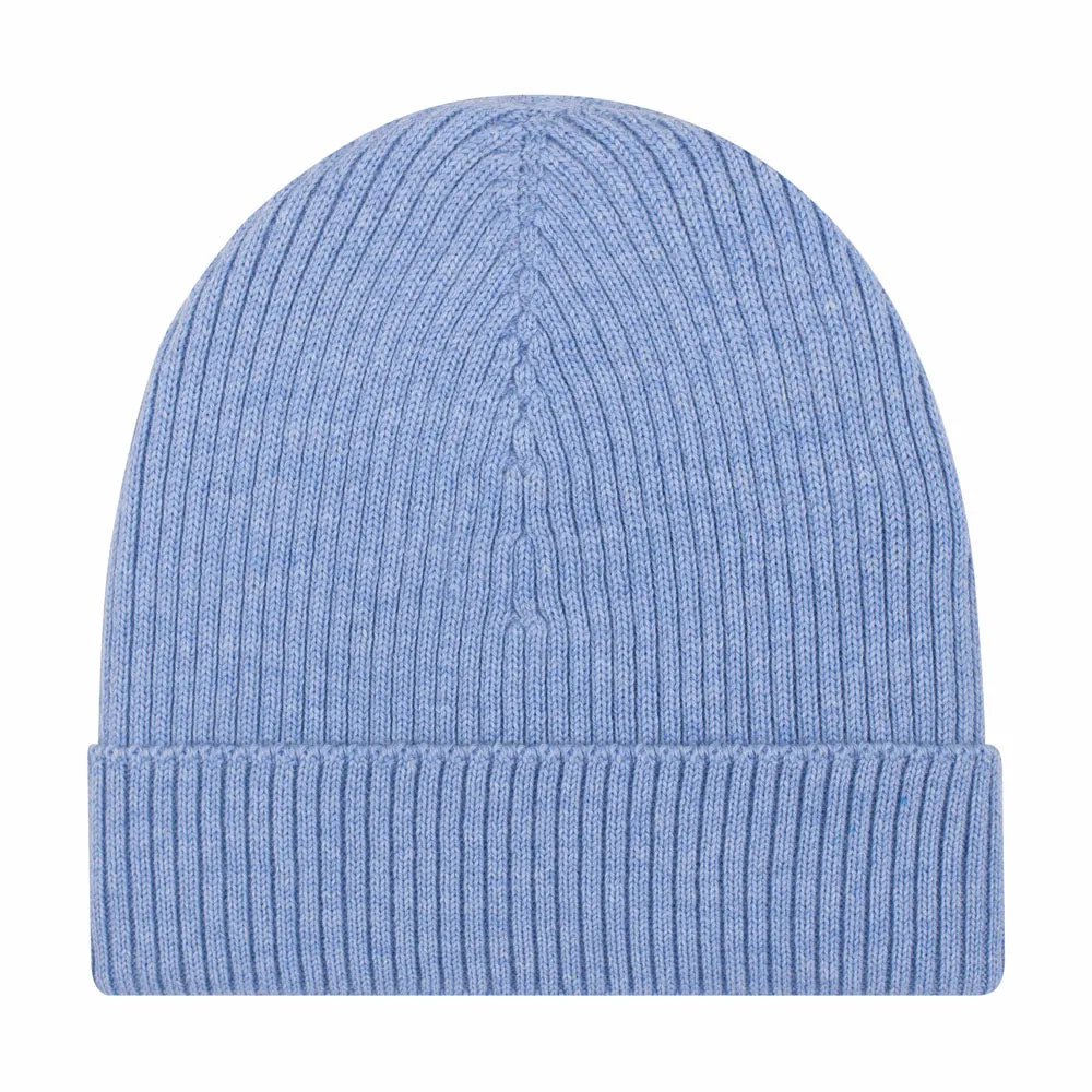 Lightweight Ribbed Extra Fine Merino Beanie Hat