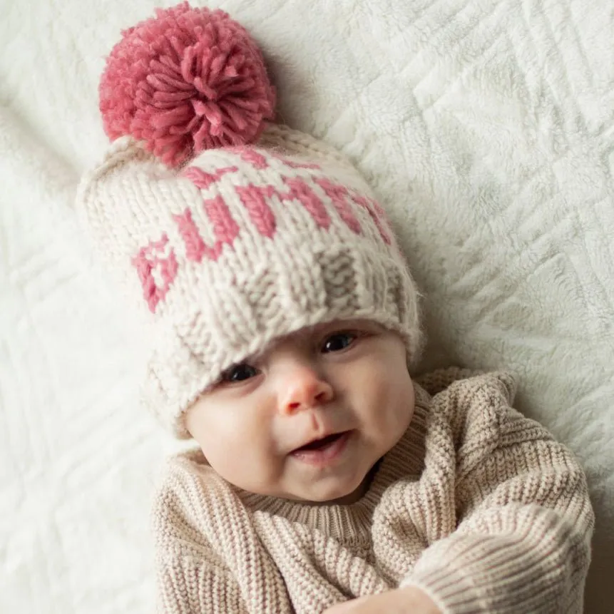 Lil Bunny Pink Beanie Hat Ships