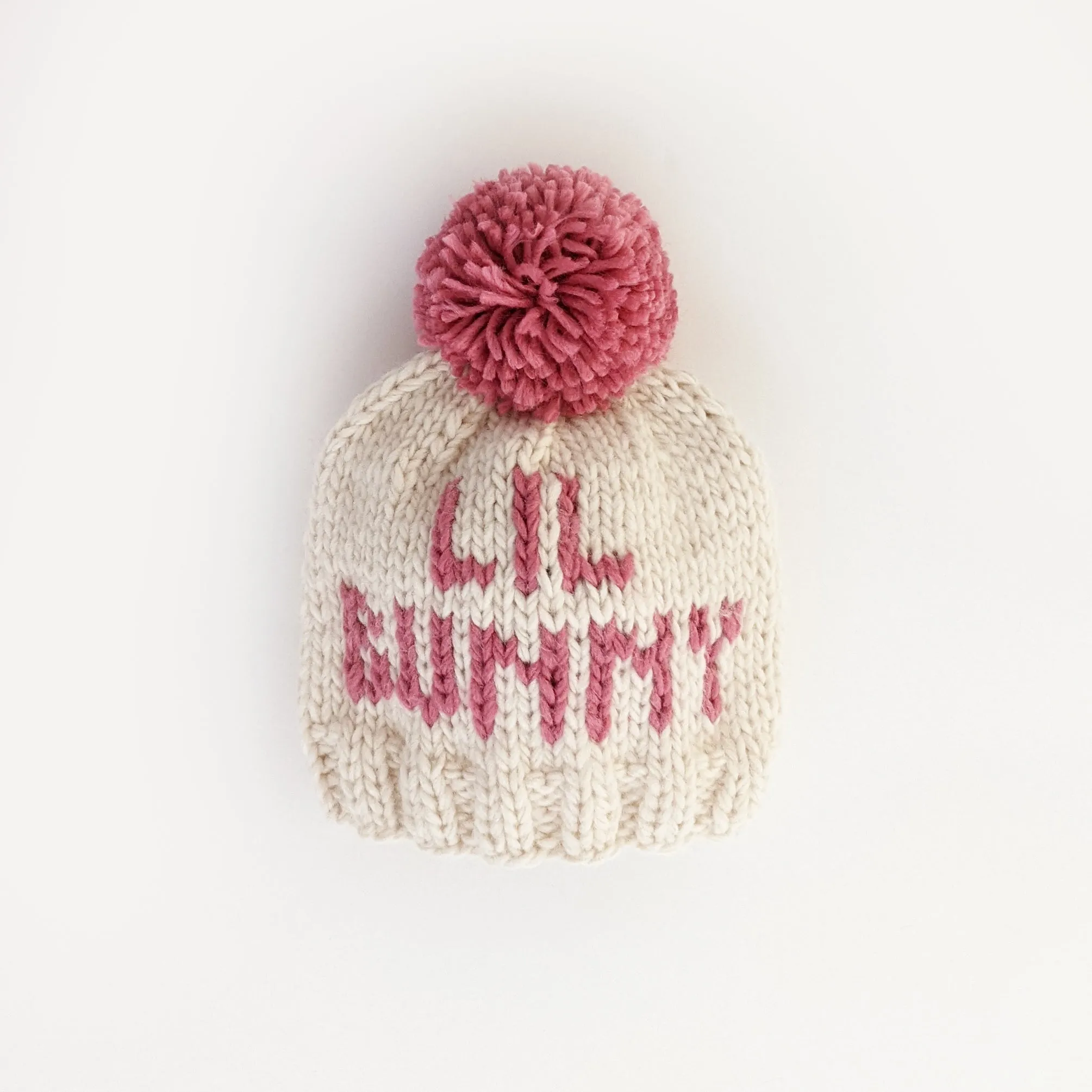 Lil Bunny Pink Beanie Hat Ships