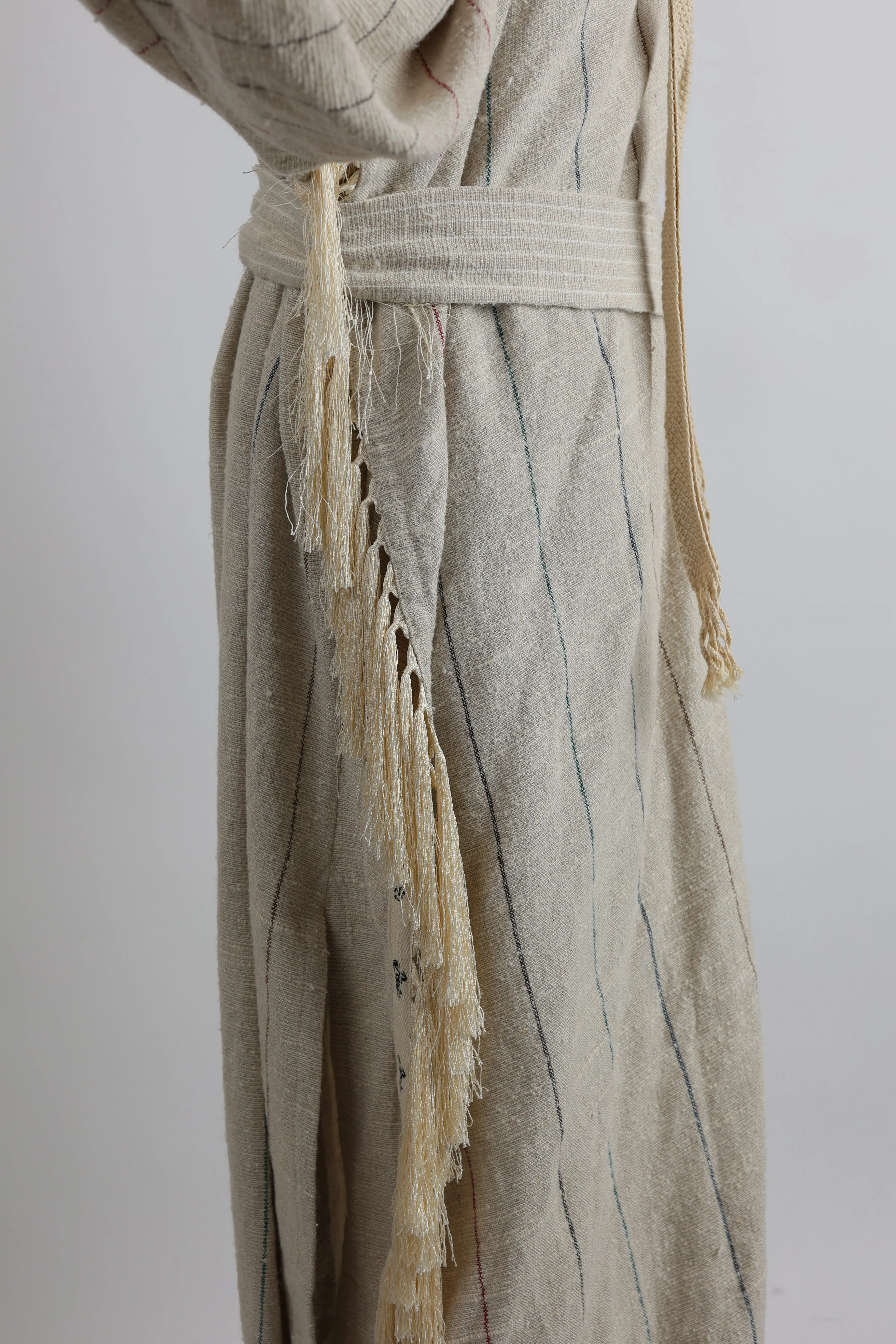 Linen Wrap Robe