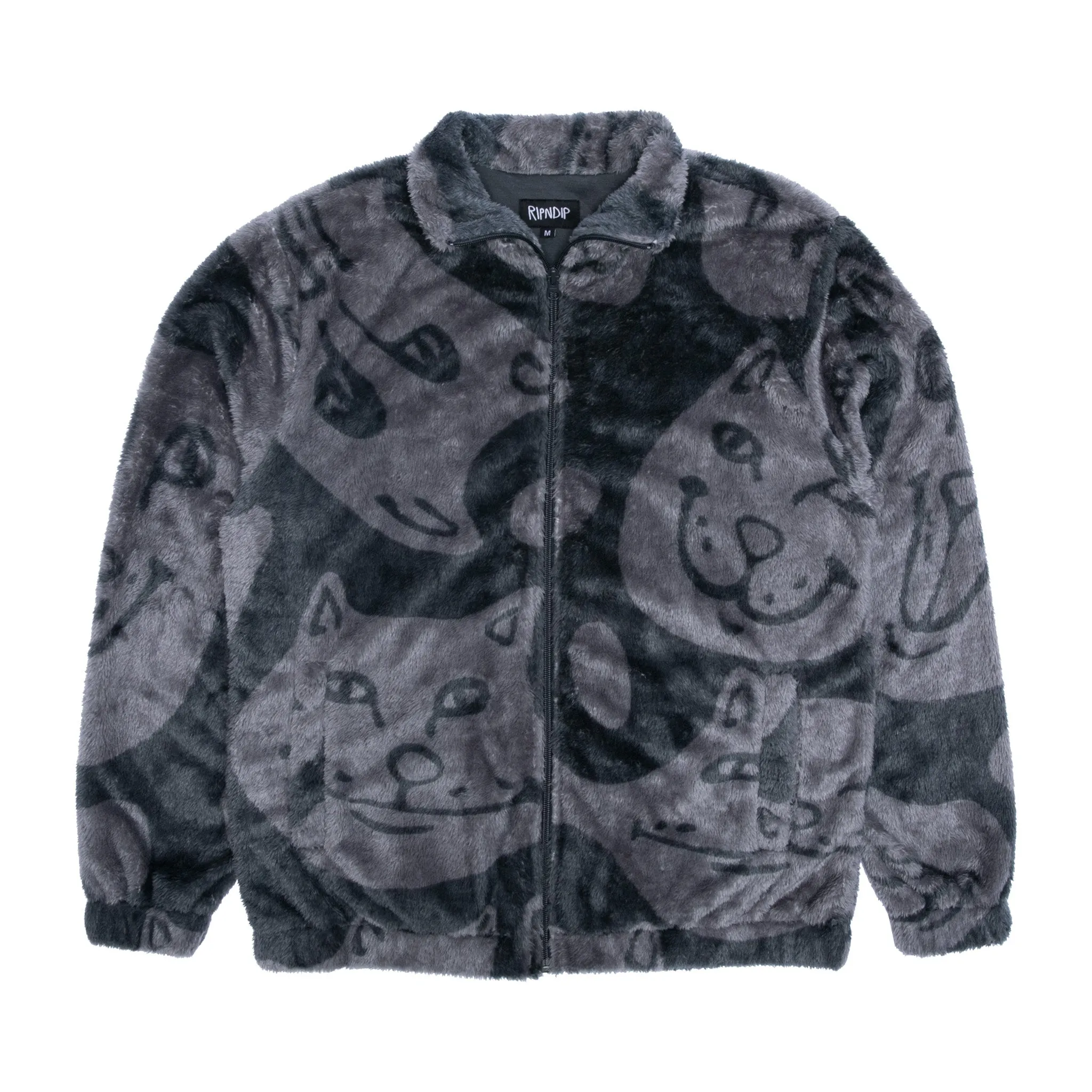 Many Faces Sherpa Jacket (Charcoal)