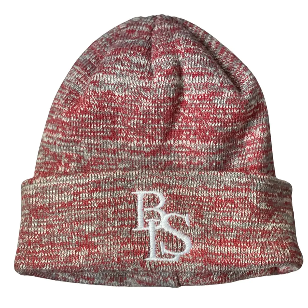 Marled Beanie - Charcoal/Silver; Charcoal/Black; Red/White; Navy/White