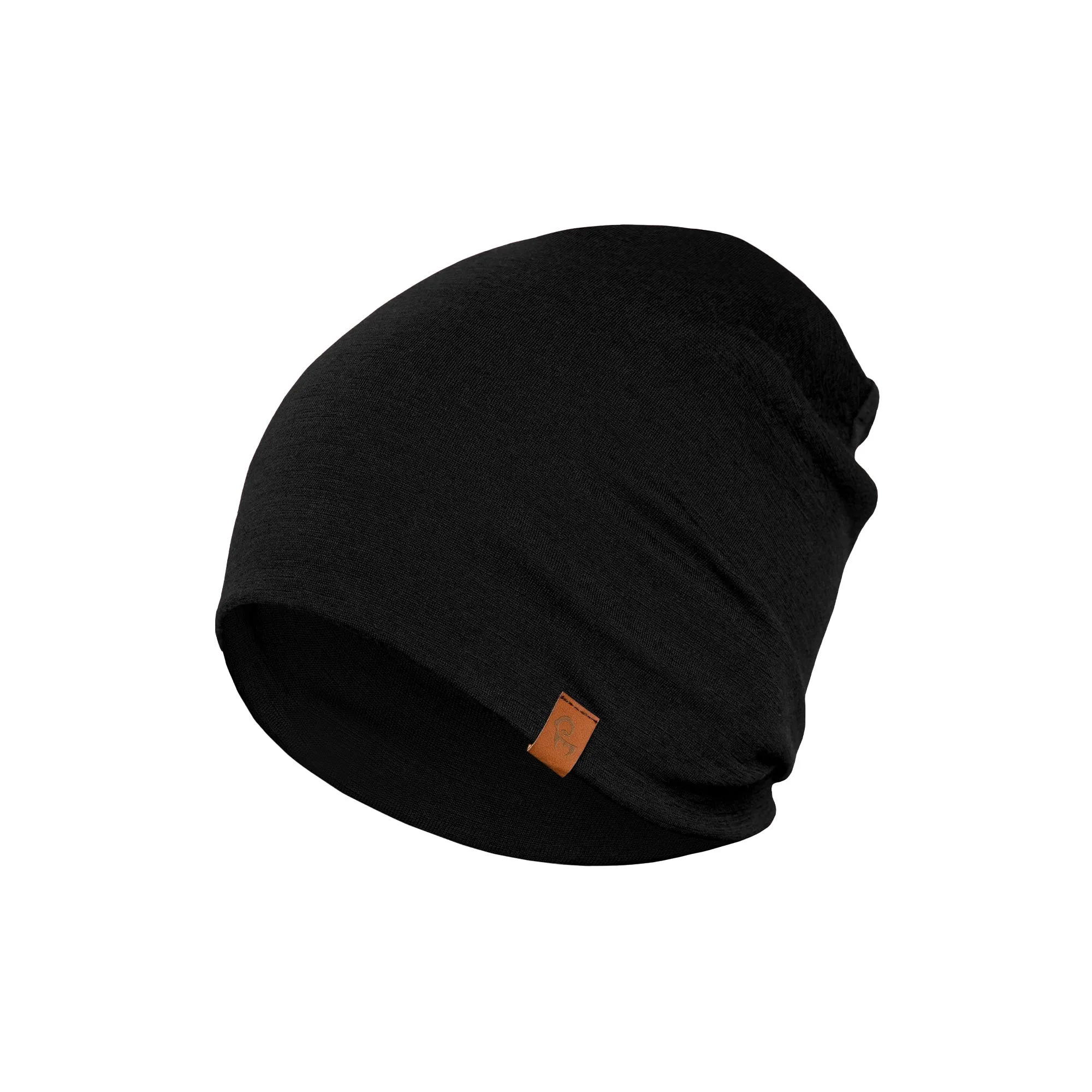 Men's Merino Beanie & Gaiter 2-Piece Black