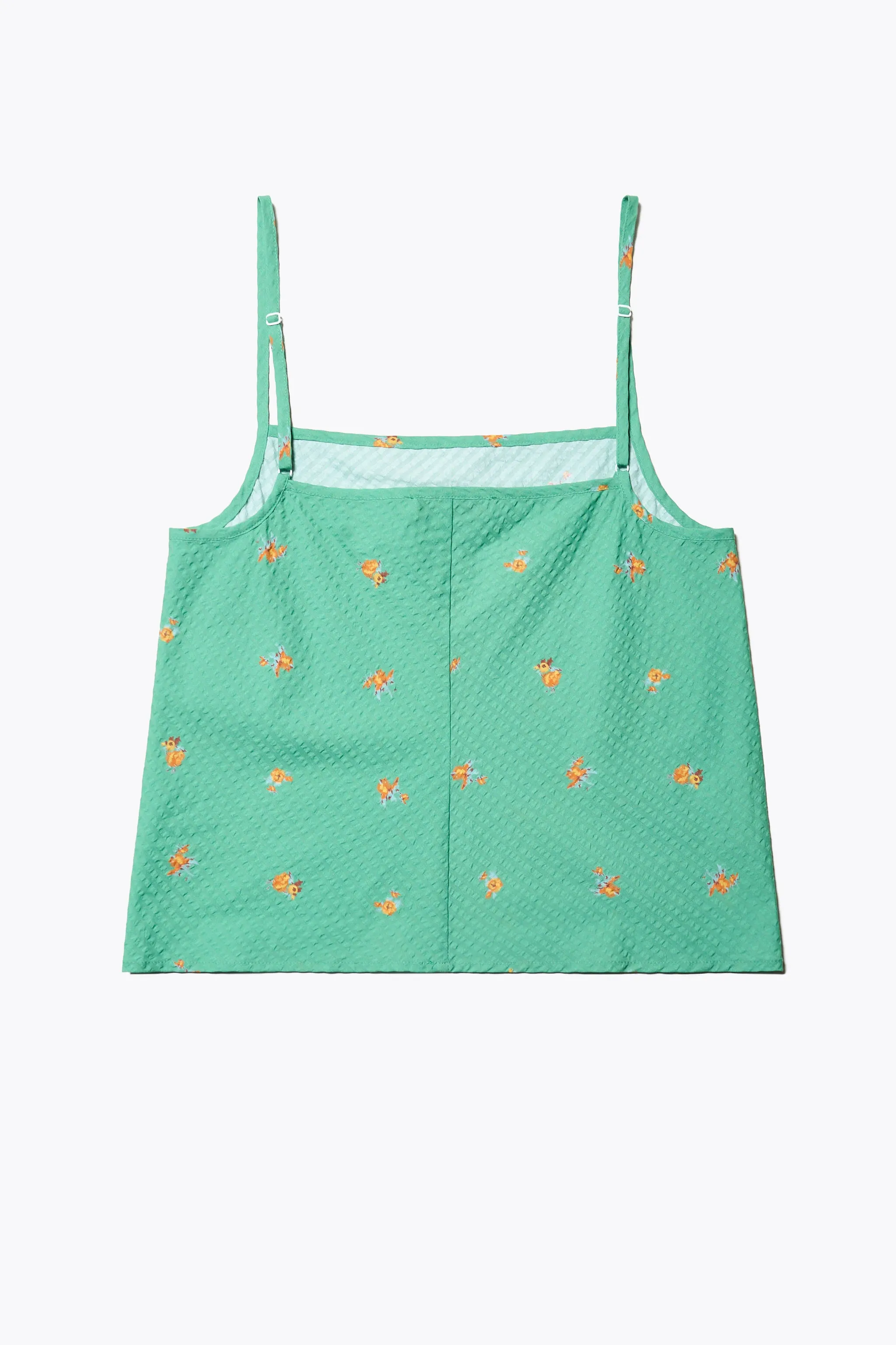 Minaret Cami Green Floral