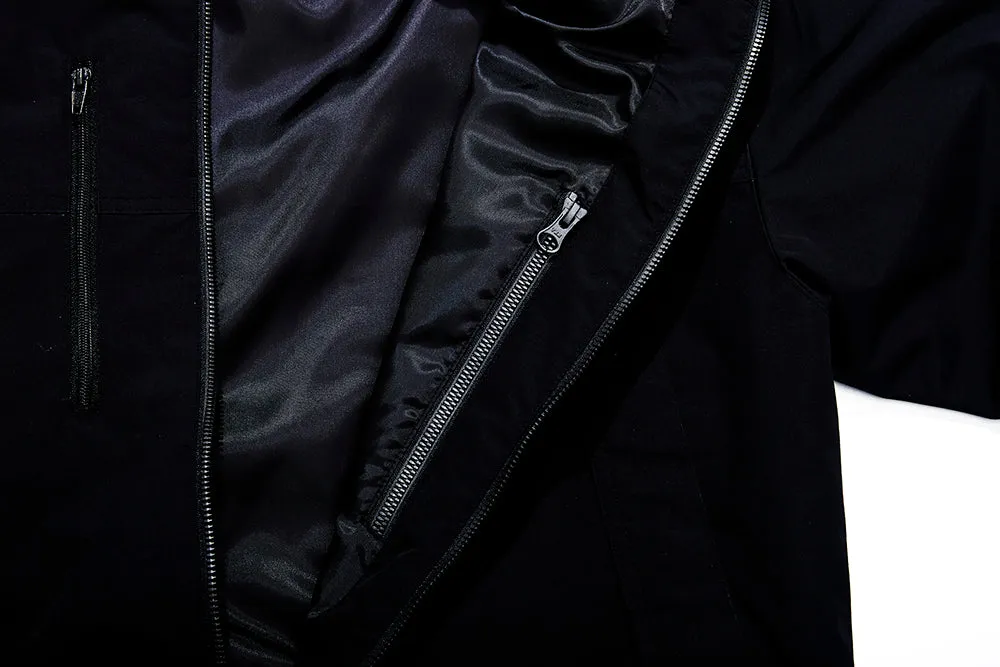 MMM WINDBREAKER JACKET BLACK