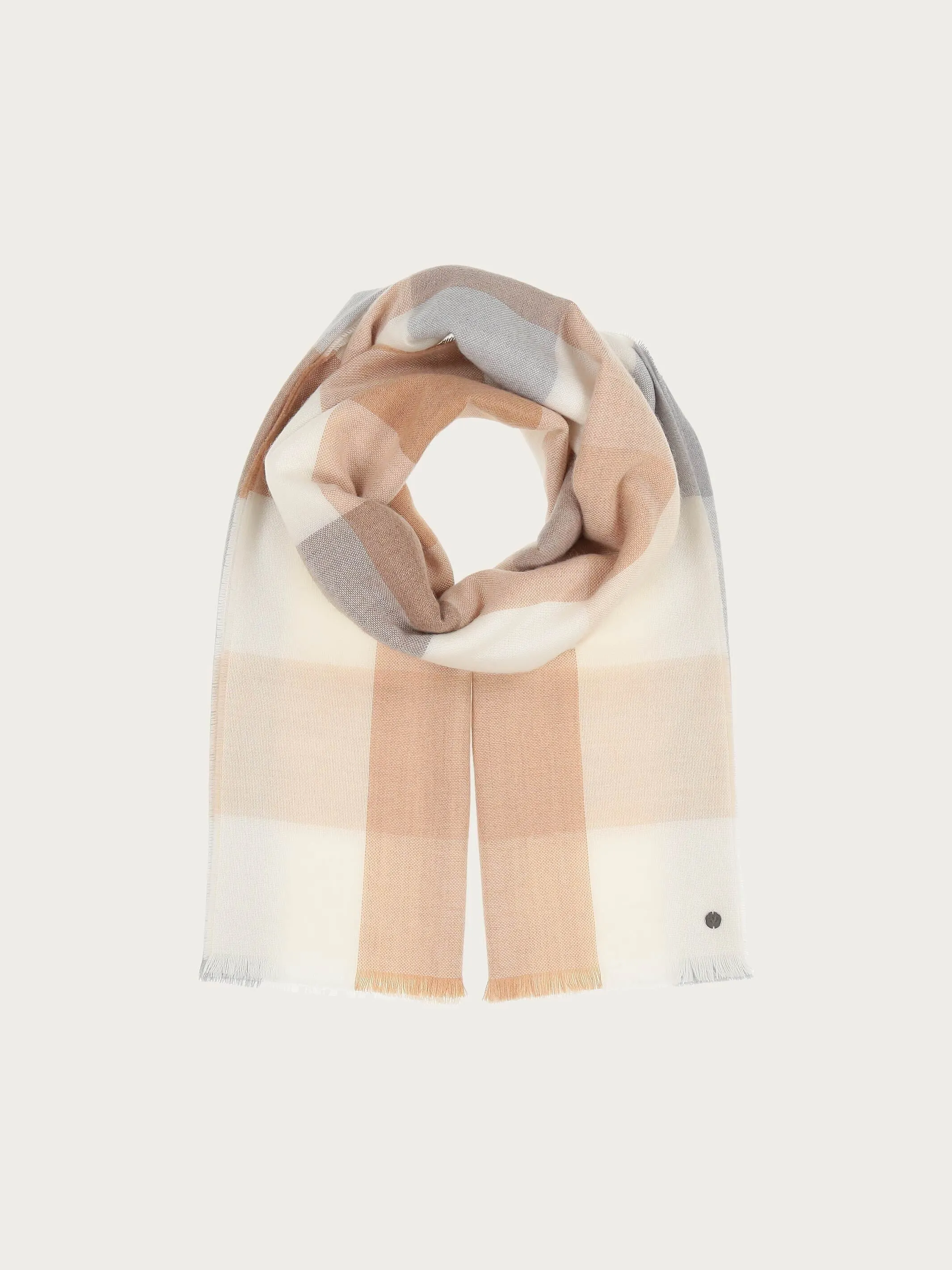 Modern Colourblock Oversize Scarf