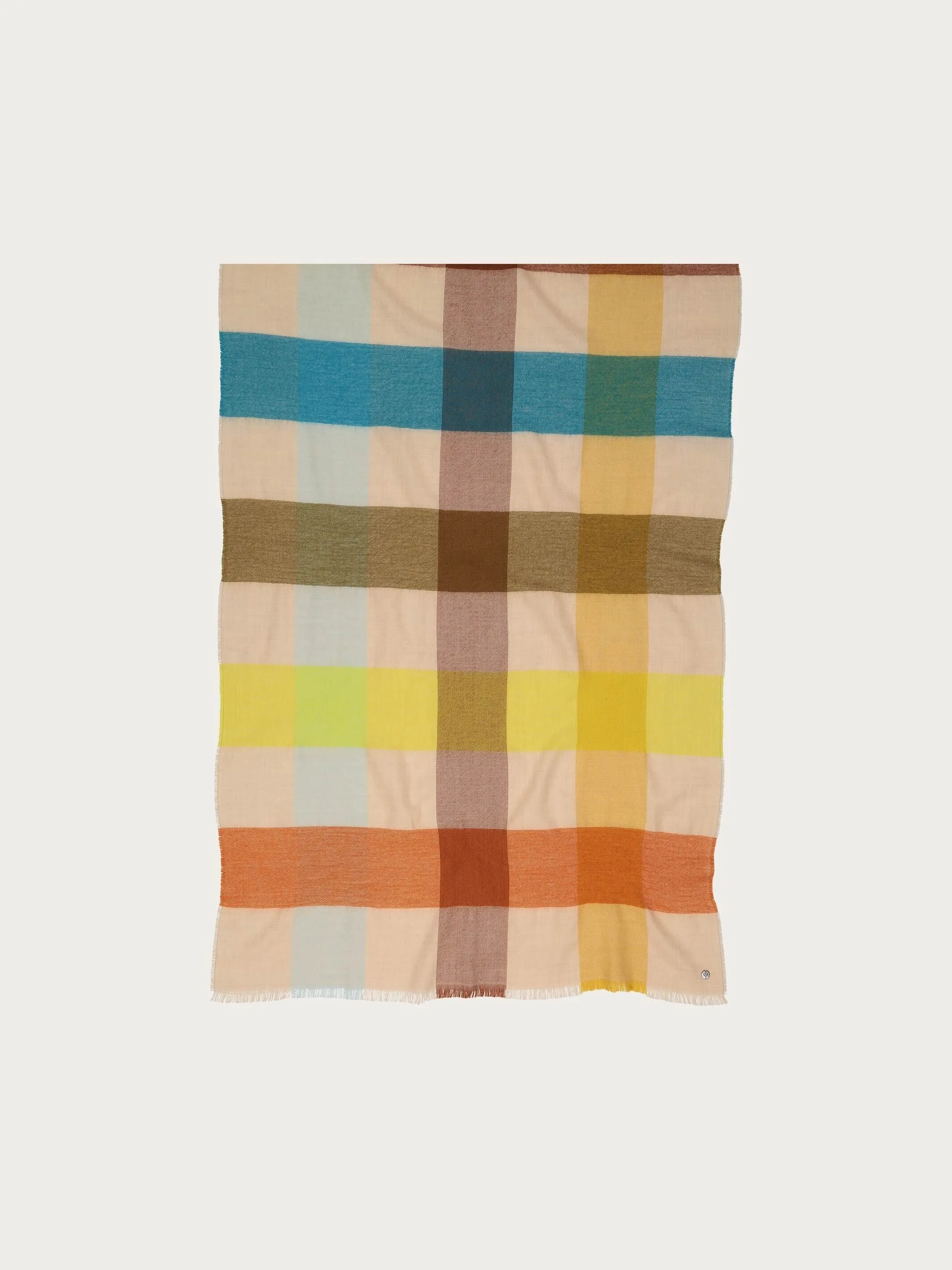 Modern Colourblock Oversize Scarf