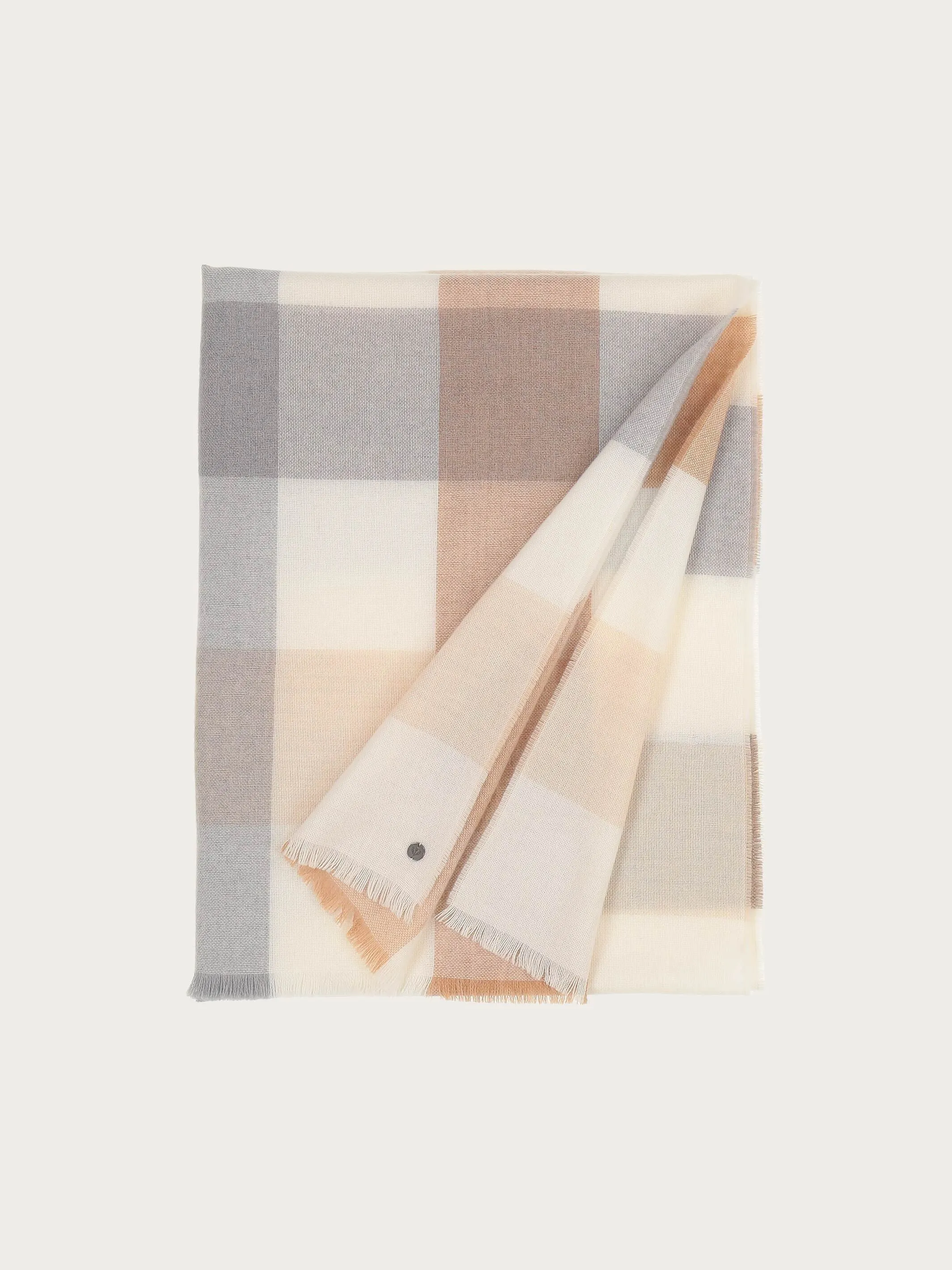 Modern Colourblock Oversize Scarf