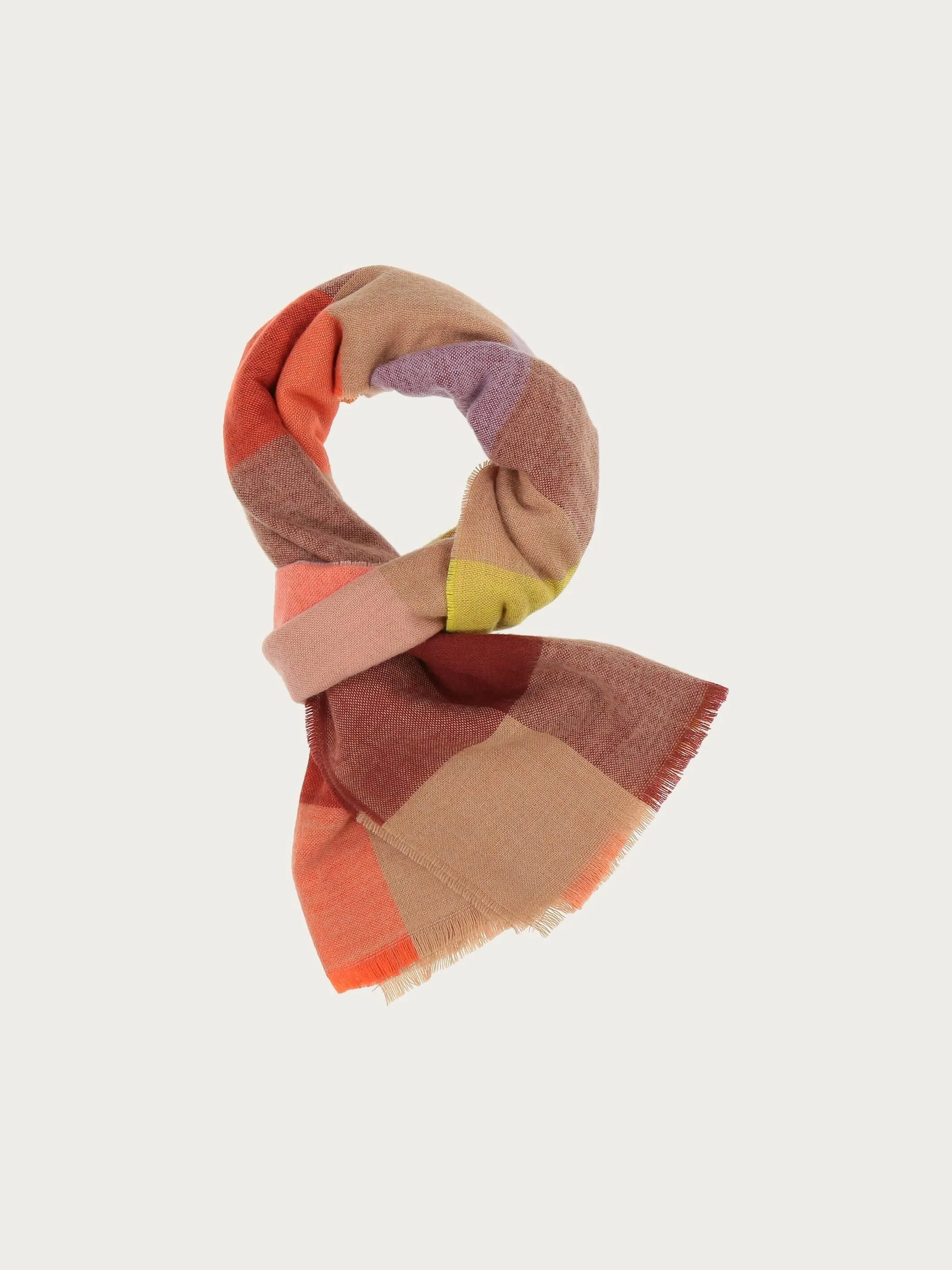 Modern Colourblock Oversize Scarf