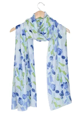 Modern Gladiola in Blue