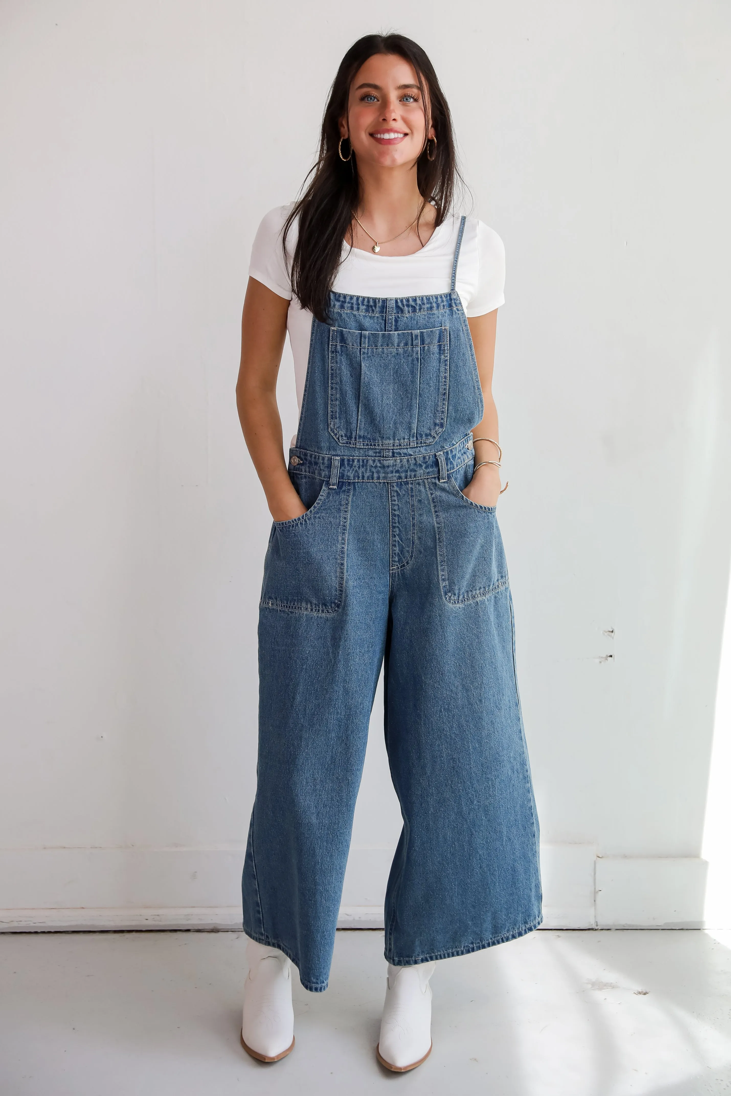 Movin' & Groovin' Denim Overalls