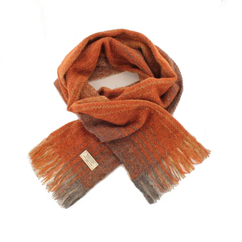 Mucros Islander Scarf | Rust