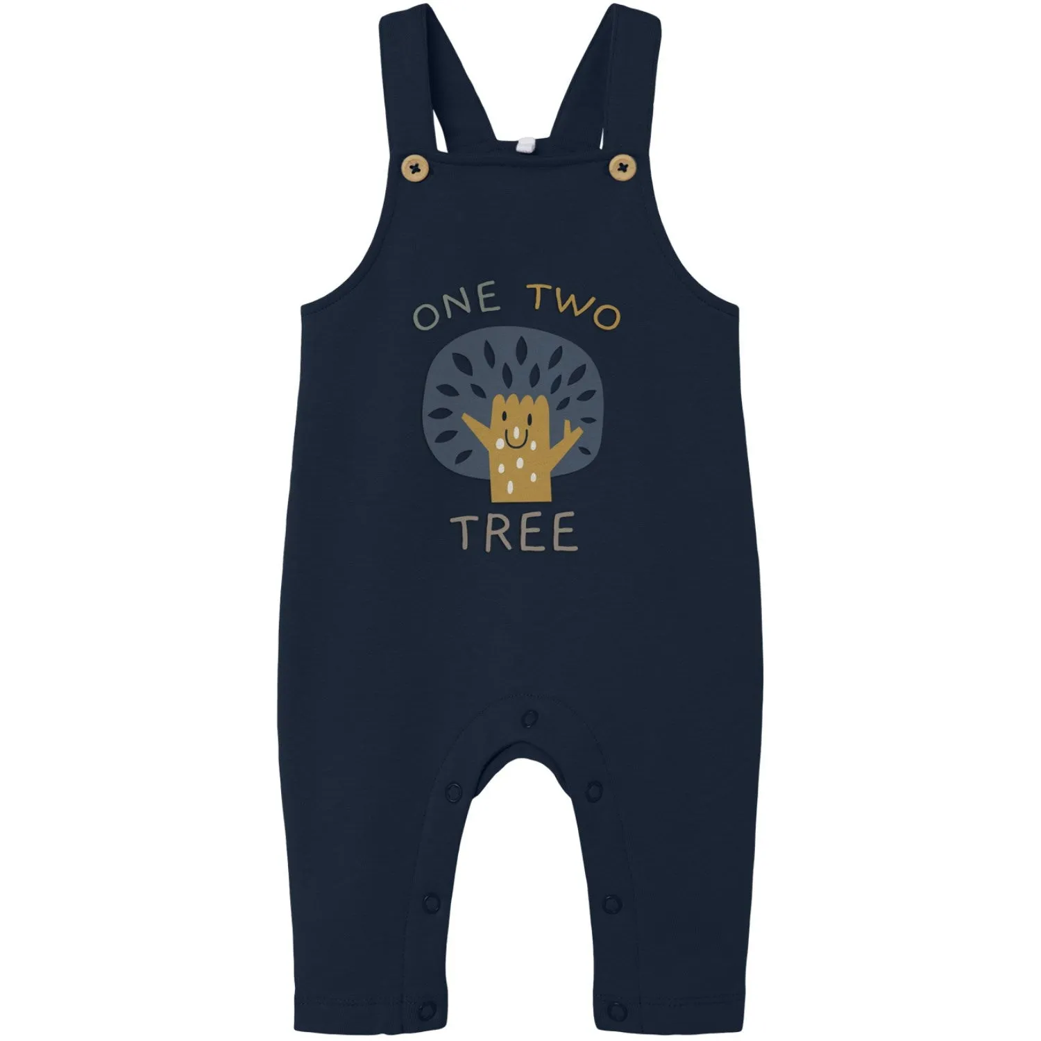 Name It Dark Sapphire Tree Vonne Sweat Overall