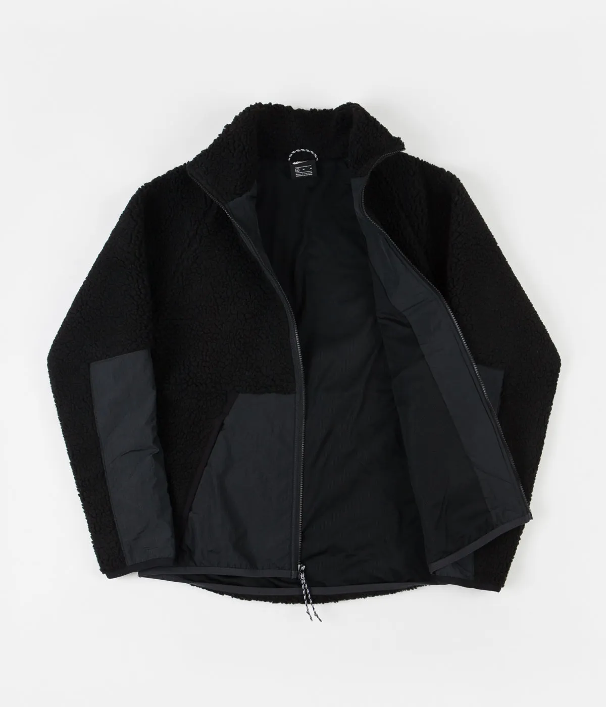 Nike Winter Fleece Jacket - Black / Off Noir