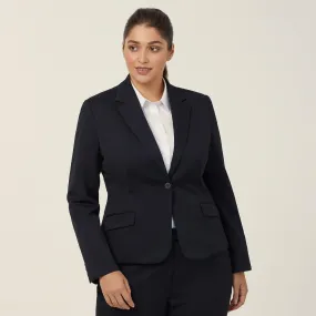 NNT Uniforms P/V Stretch Twill 1 Button Cropped Jacket (CAT178)