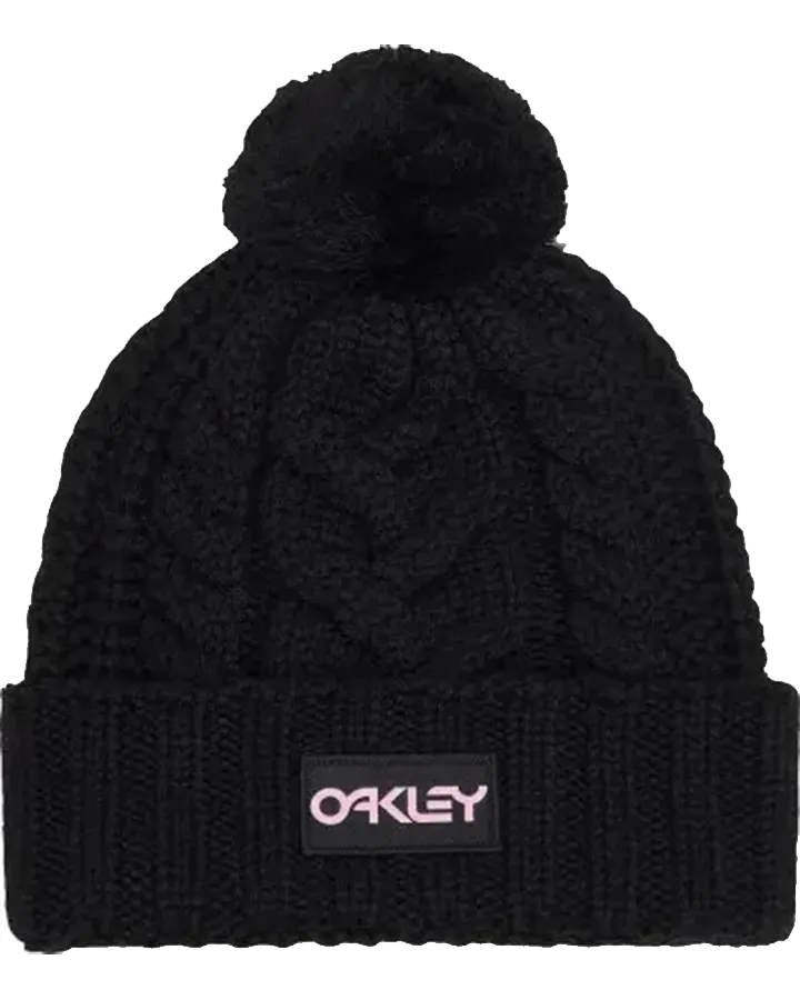 Oakley Harper Pom Beanie - Blackout