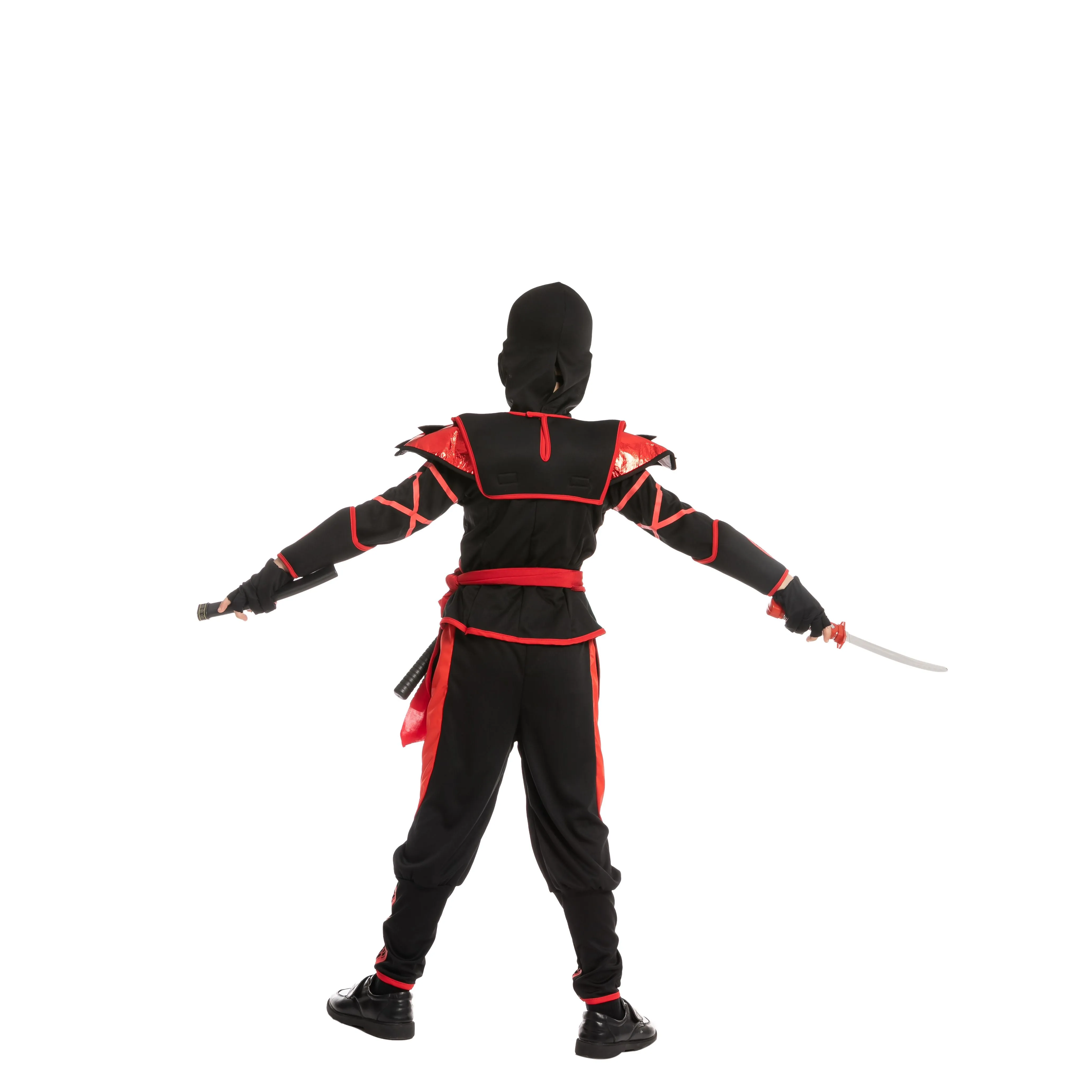 Obstacle Course Competitor Red/Black Costume Cosplay- Child