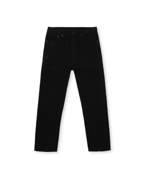 Off Planet Work Wear Straight Leg Denim - Rinsed Black