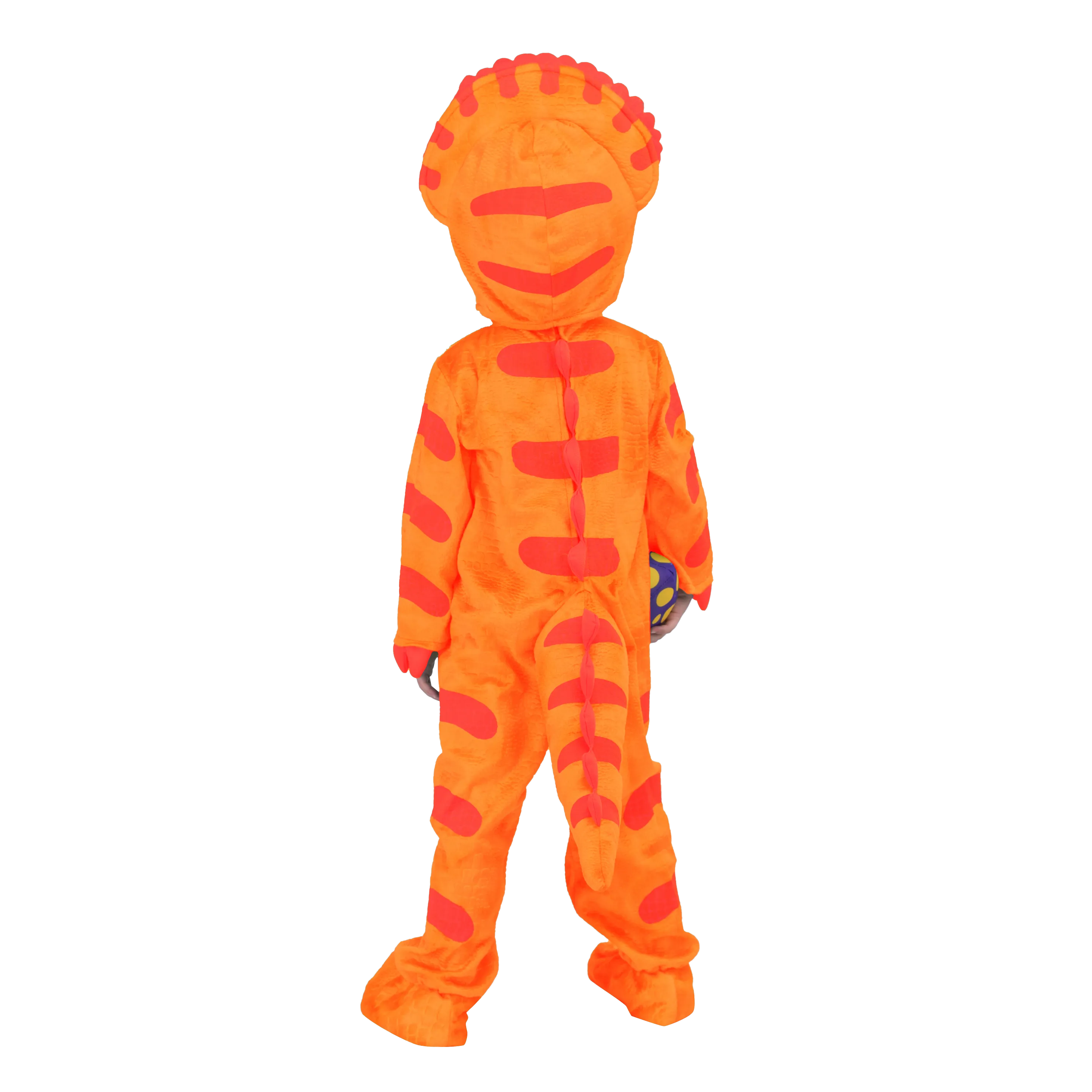 Orange Triceratops Costume - Child