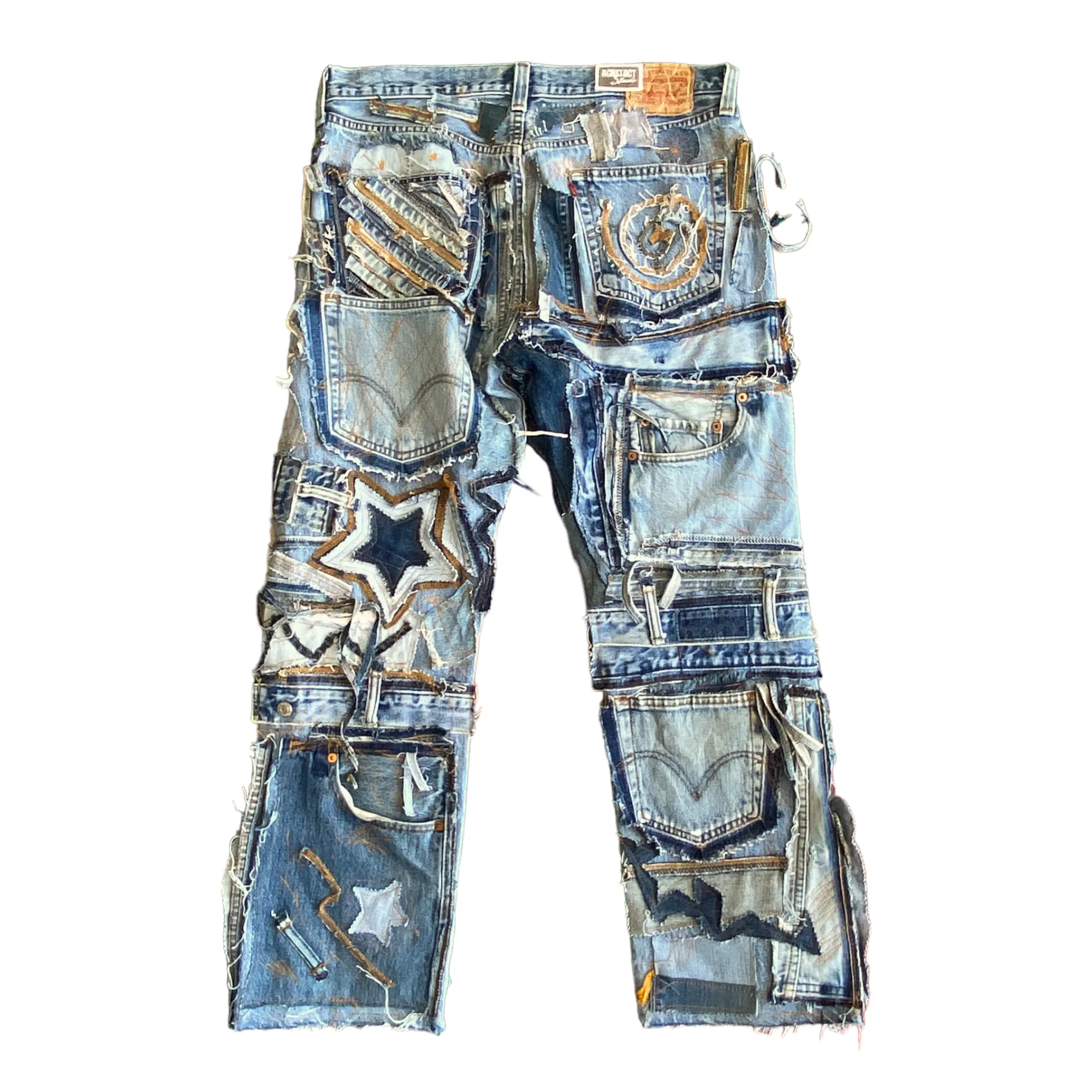 Patchwork Detail Denim // RANDOM SELECTION