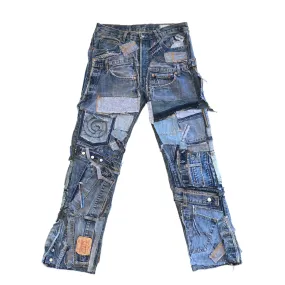 Patchwork Detail Denim // RANDOM SELECTION