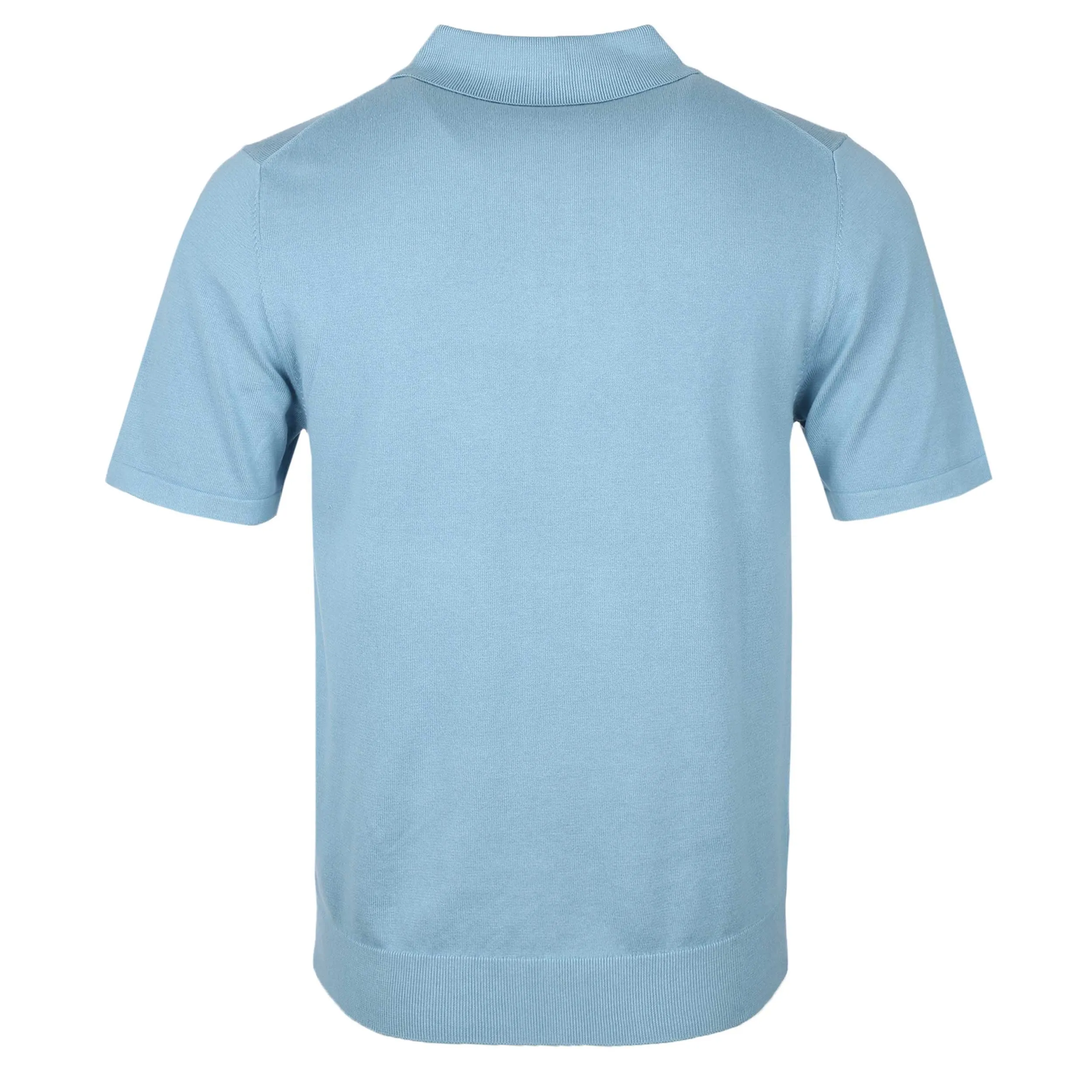 Paul Smith SS Polo Knitwear in Sky Blue