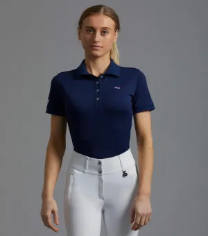 PE Ladies Team Polo Shirt Navy