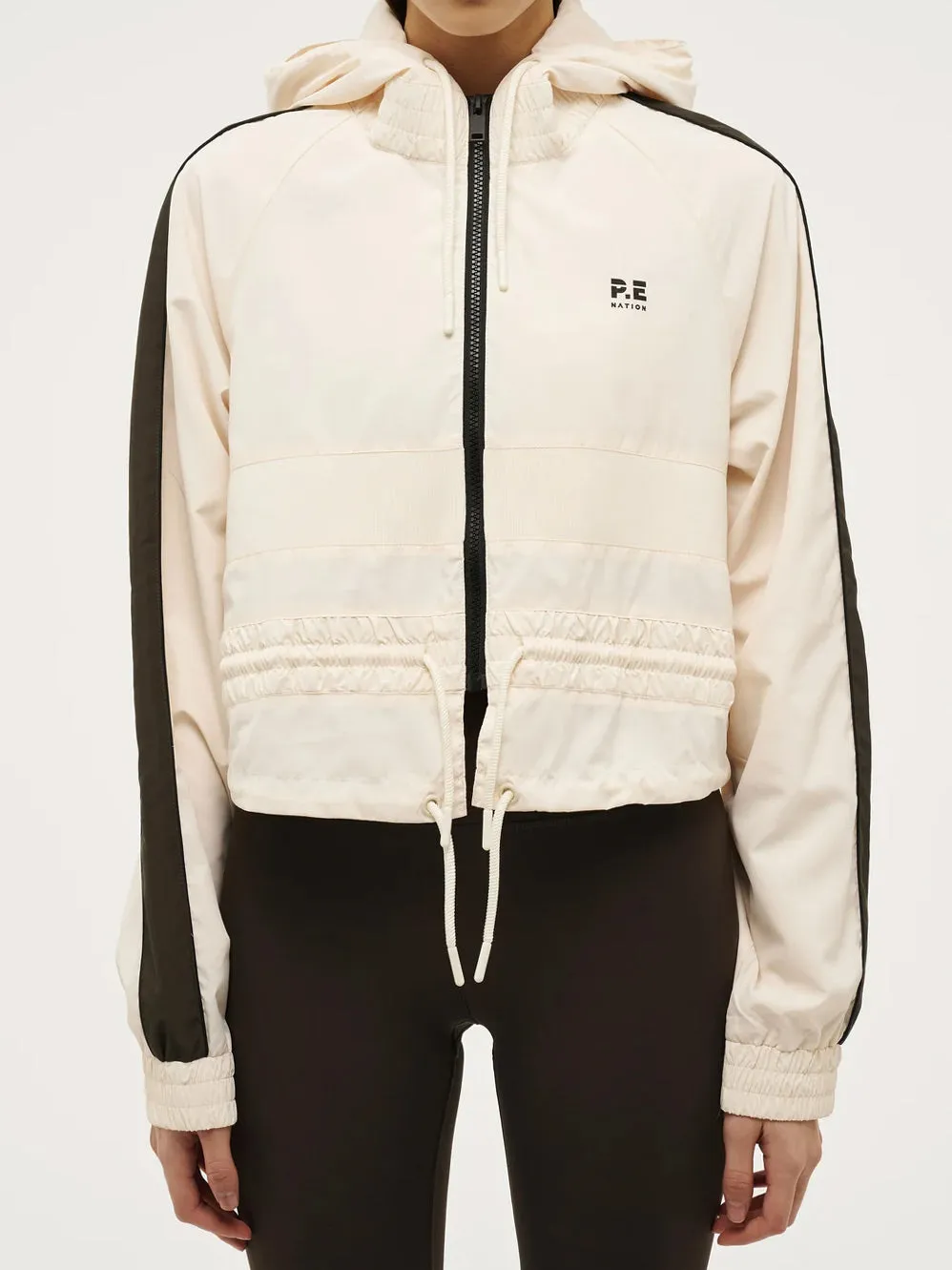 P.E NATION CROPPED MAN DOWN JACKET