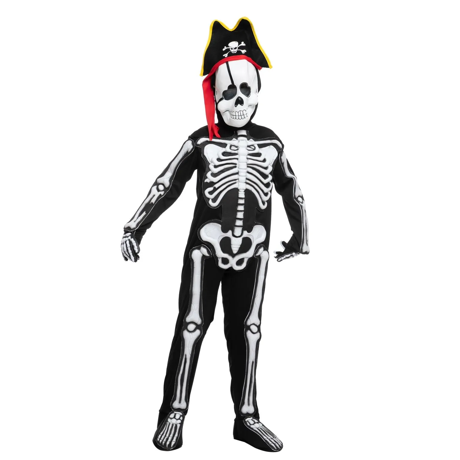 Pirate Skeleton Costume Cosplay - Child