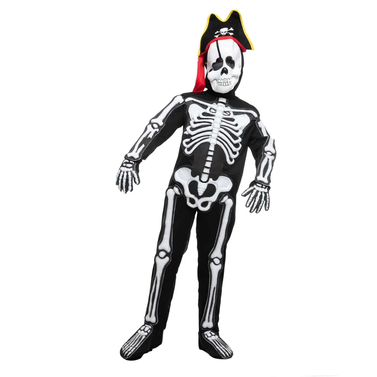 Pirate Skeleton Costume Cosplay - Child