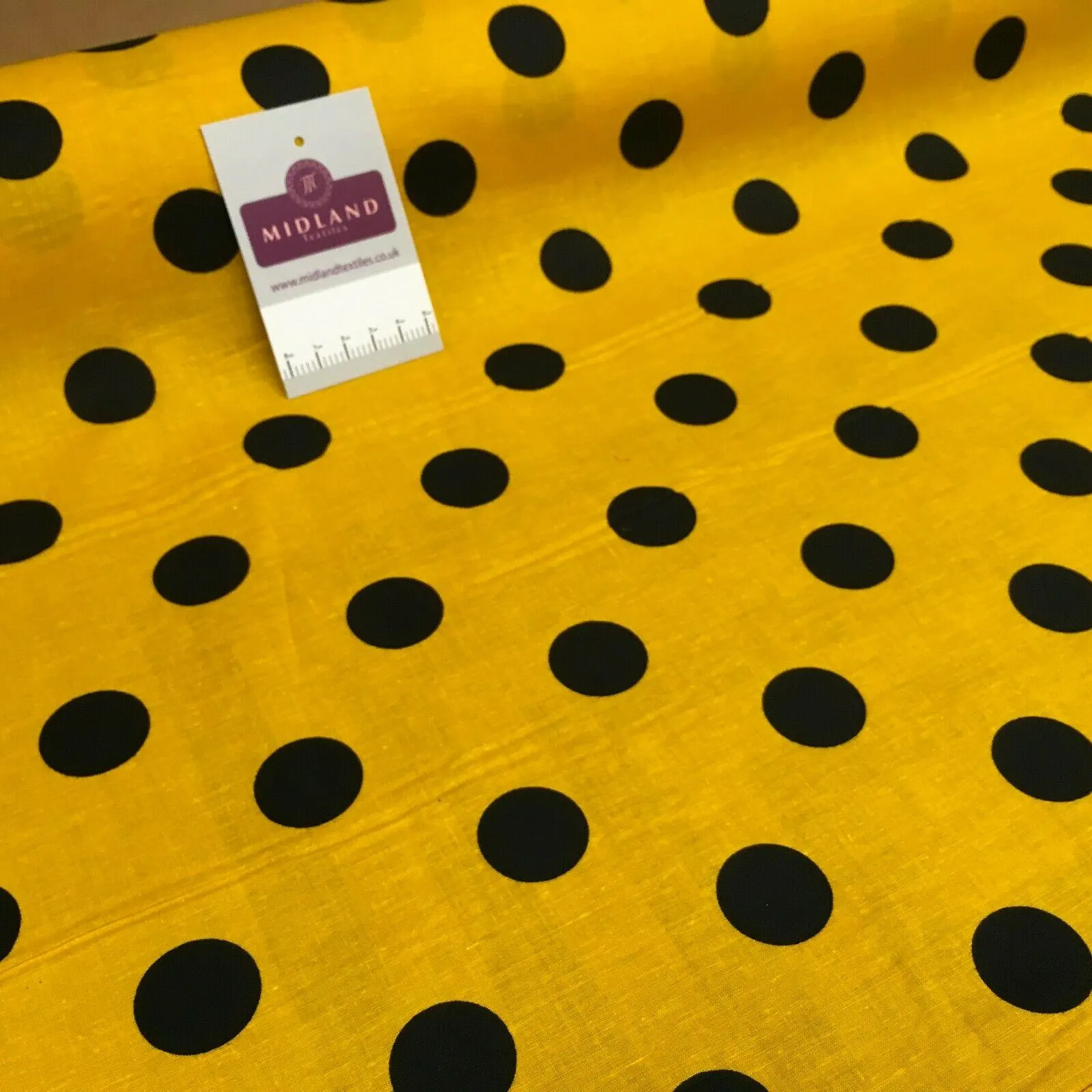 Polka Dot Spot Silky Soft 100% Cotton Lawn craft Fabric M1557 Mtex 110cm Wide