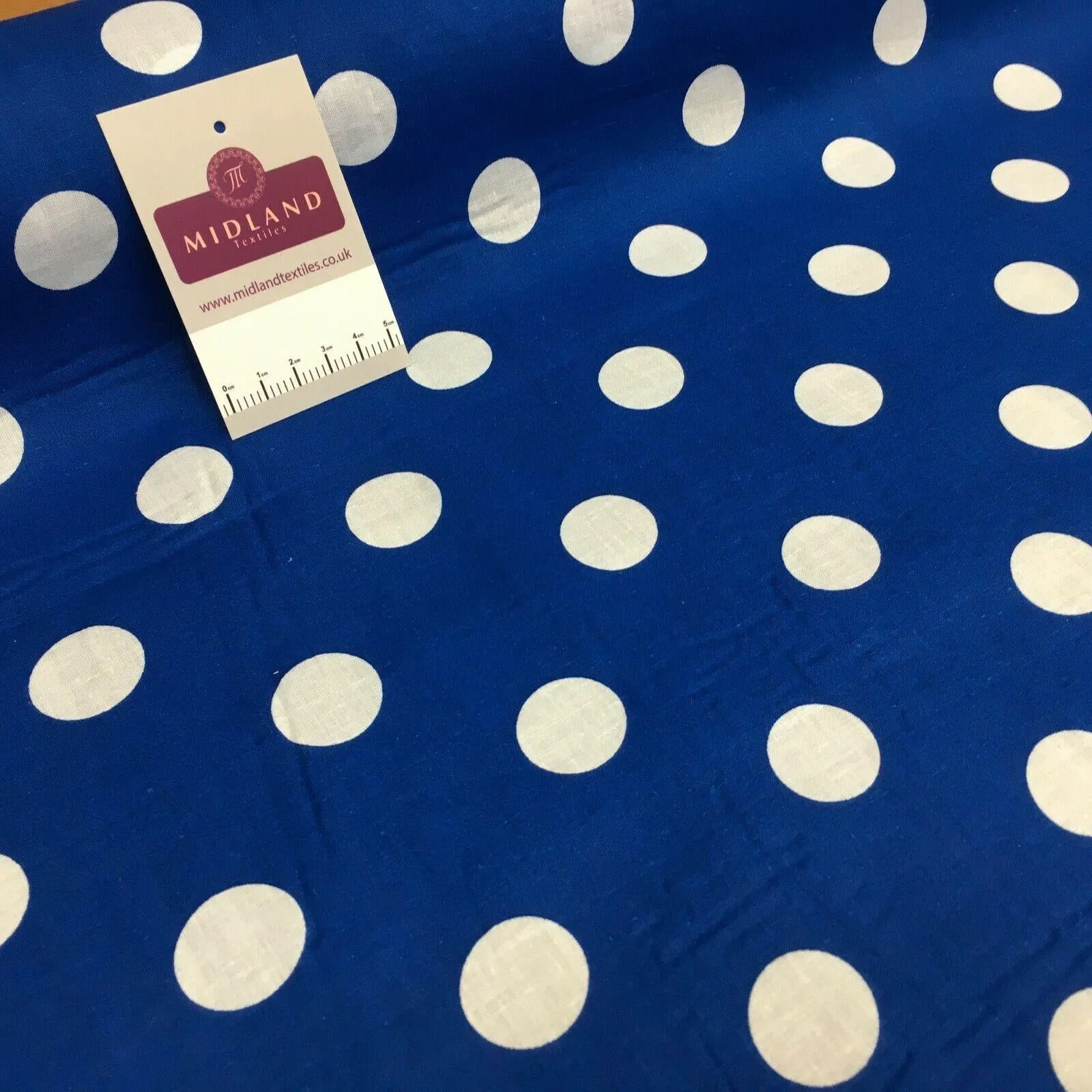 Polka Dot Spot Silky Soft 100% Cotton Lawn craft Fabric M1557 Mtex 110cm Wide