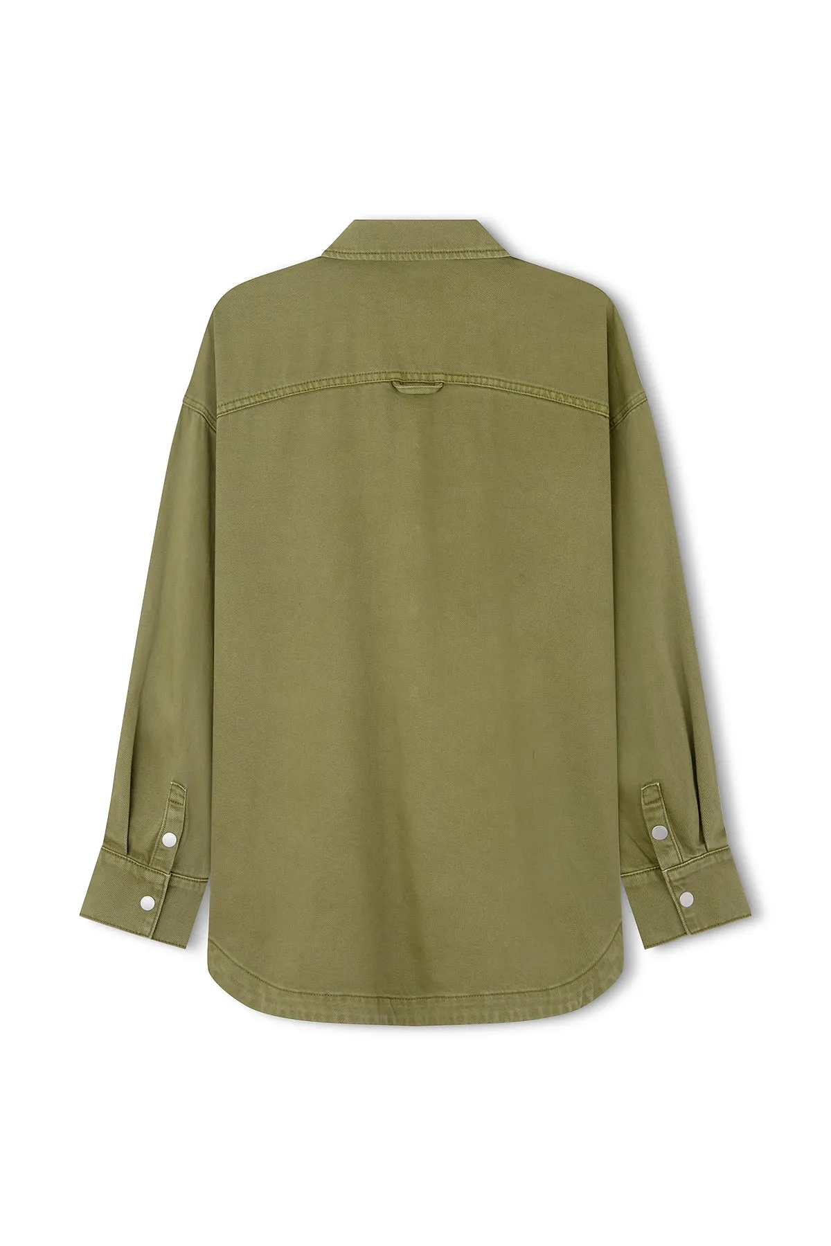 Recycled Cotton Jacket - Khaki