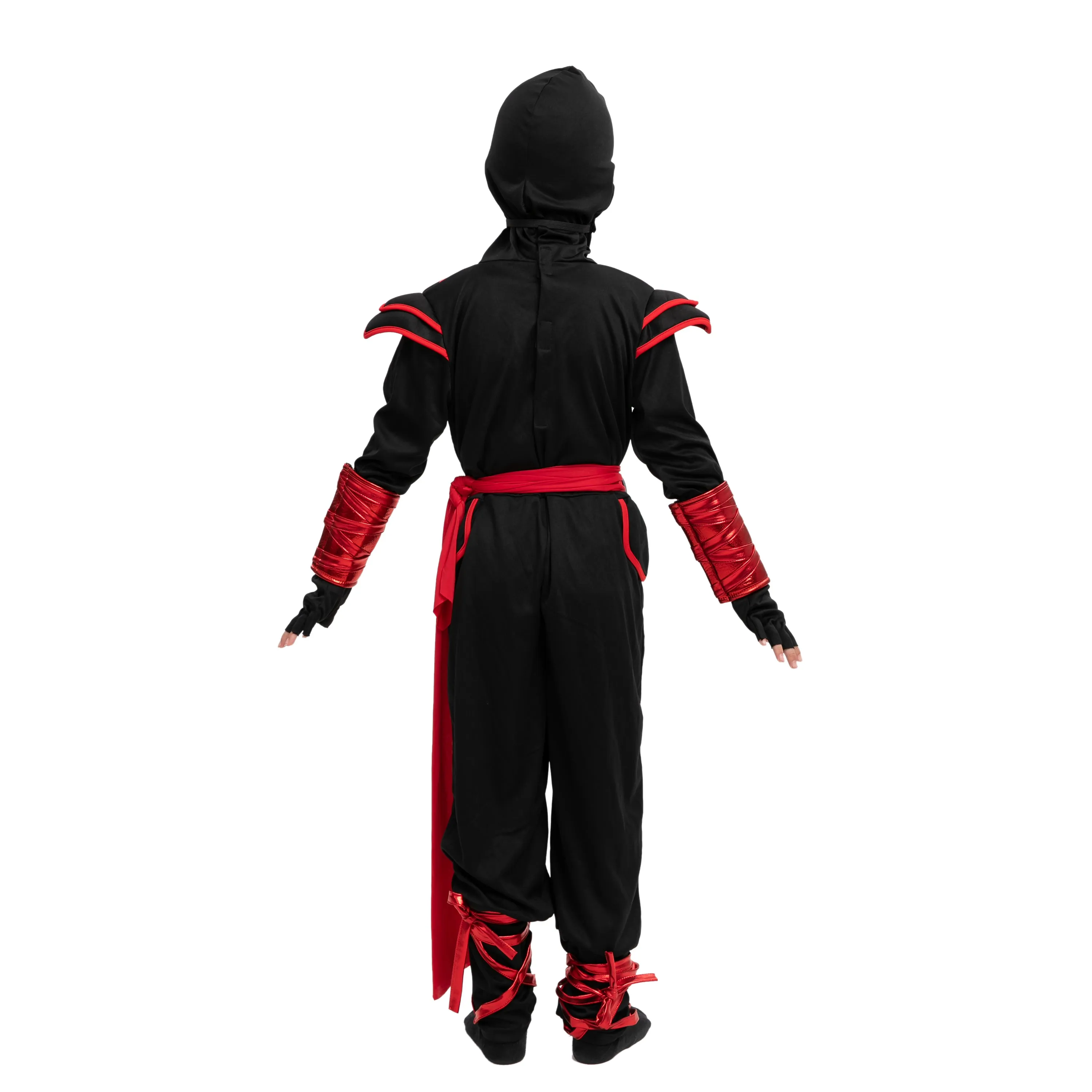 Red Ninja Costume Cosplay- Child