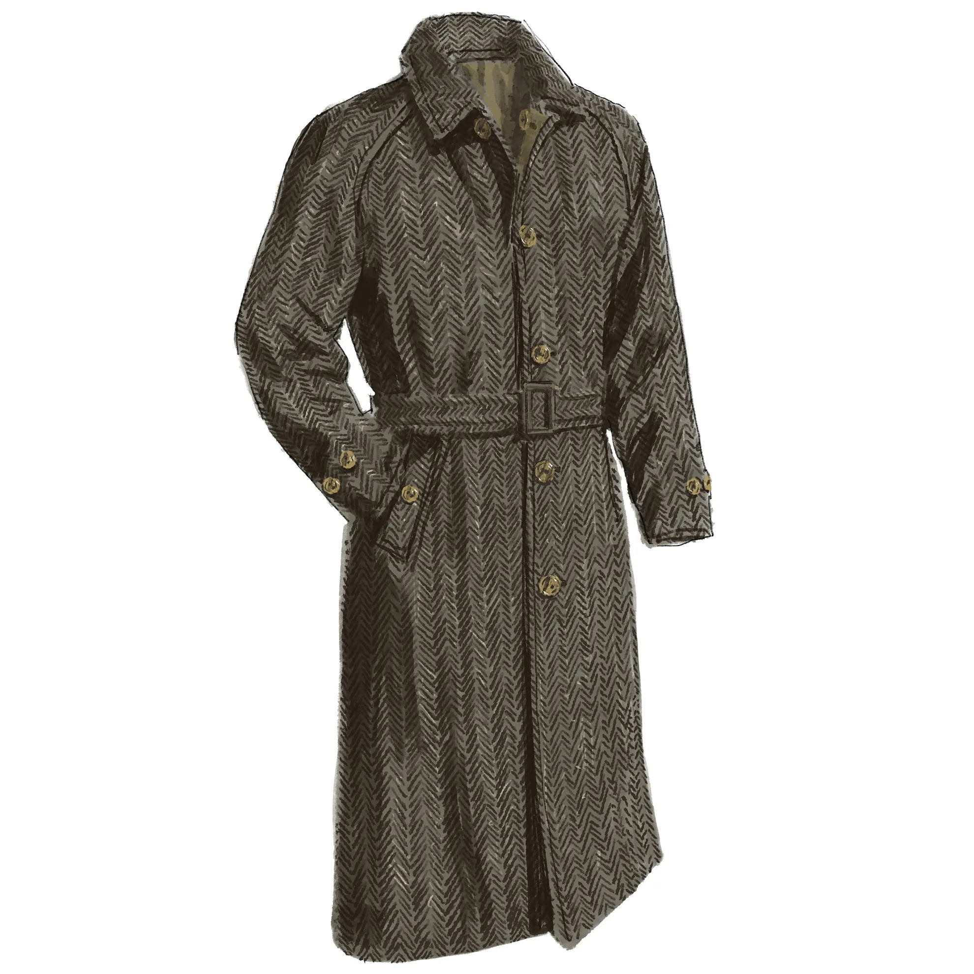 Reversible Trenchcoat