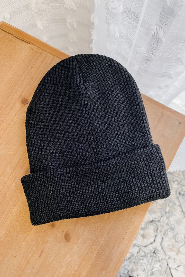 Rib Knit Beanie