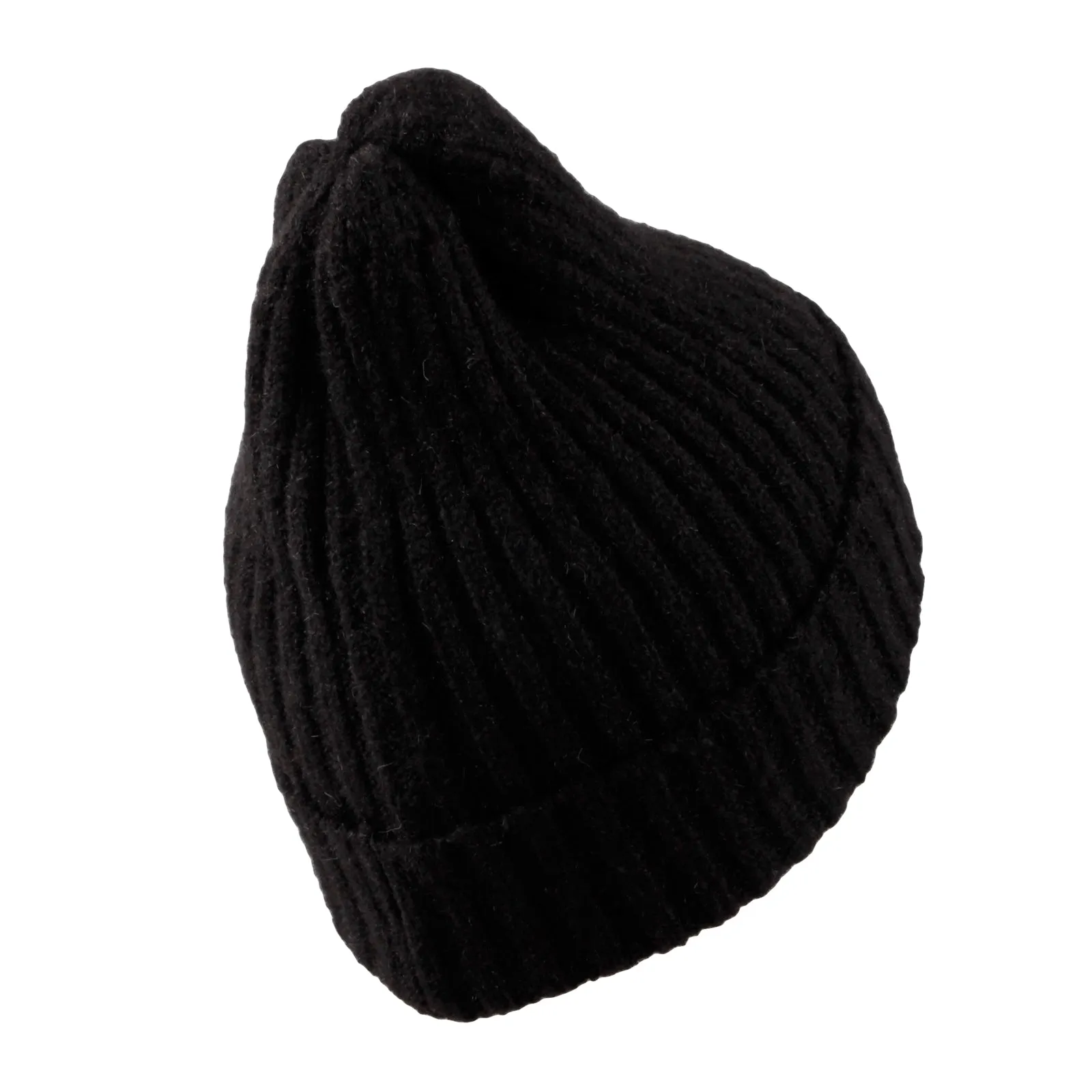 Ribbed Knit Beanie Classic Plain Warm Cuff Daily Cap XZ50075