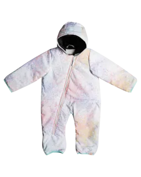 Roxy Rose Baby Jumpsuit - Bright White Splash - 2023