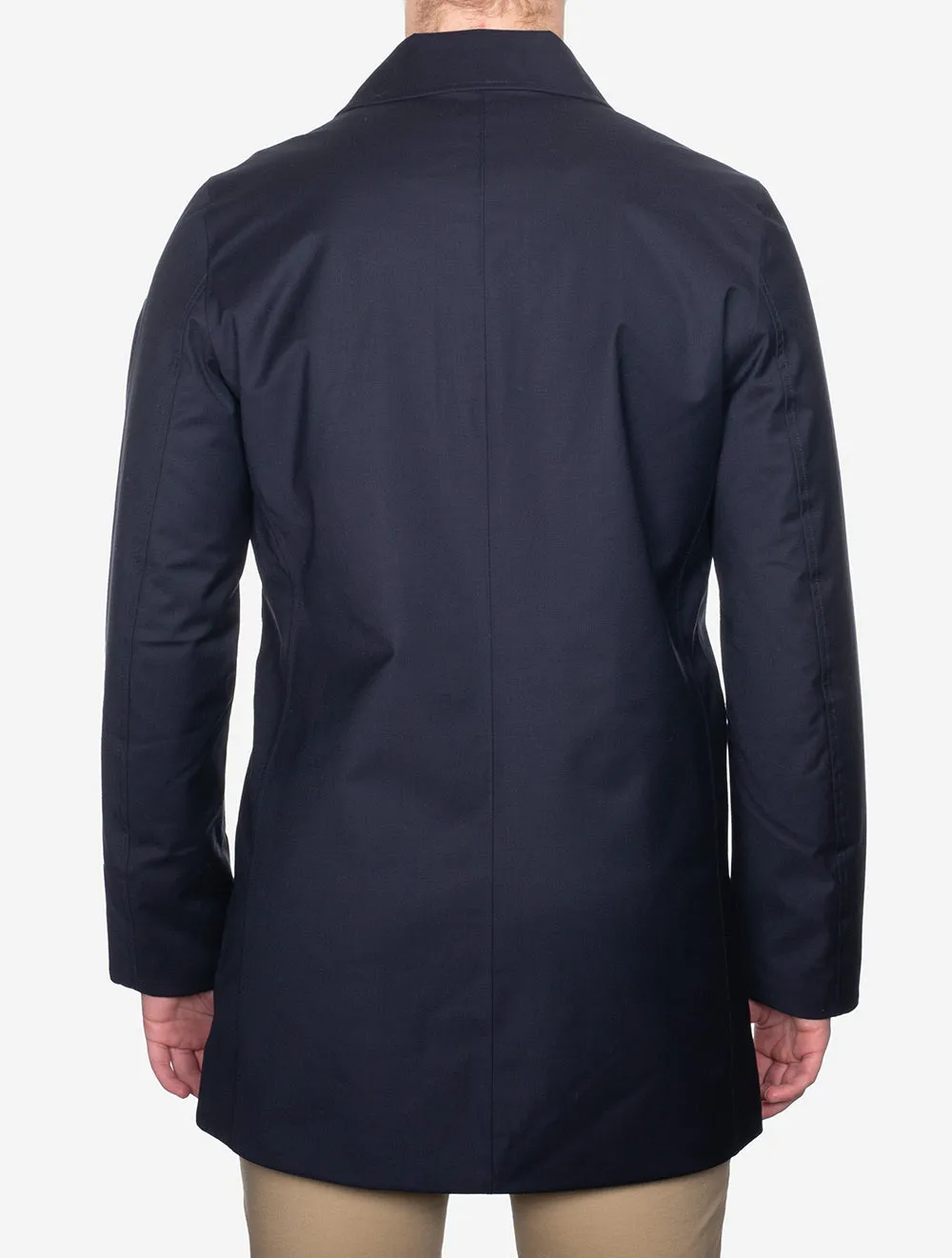 Savile Coat Wool Navy