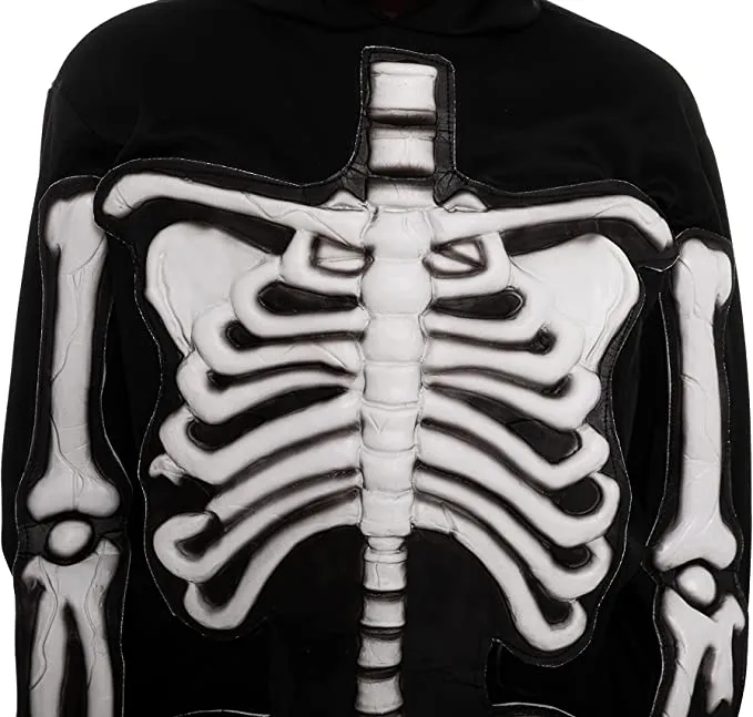 Scary Creepy Skeleton Costume for Boys, Child