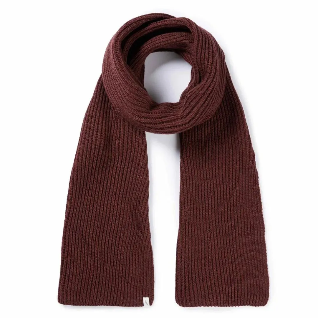 Shiraz Porter Ribbed Wool Scarf