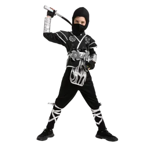 Silver Dragon Ninja Costume - Child