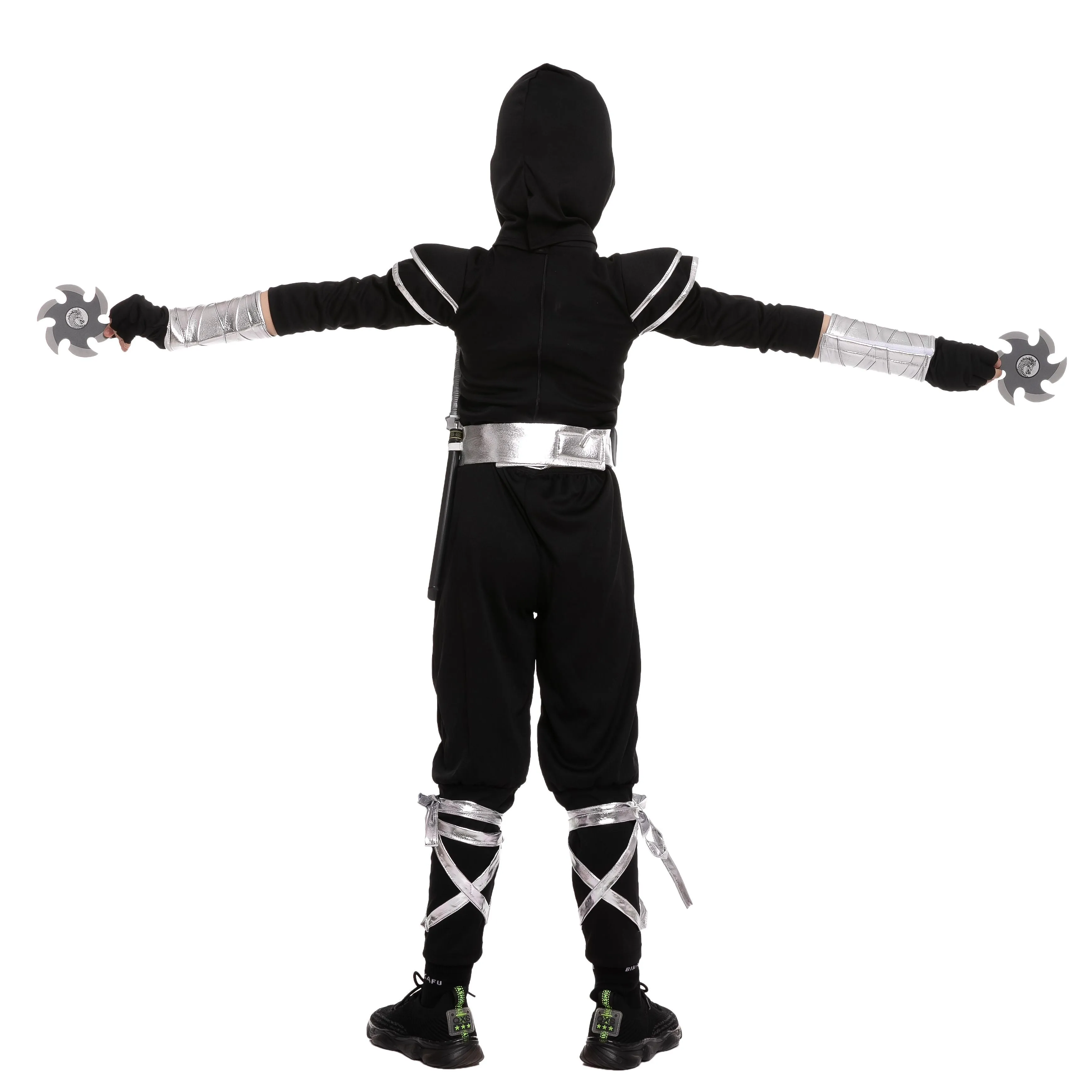 Silver Dragon Ninja Costume - Child