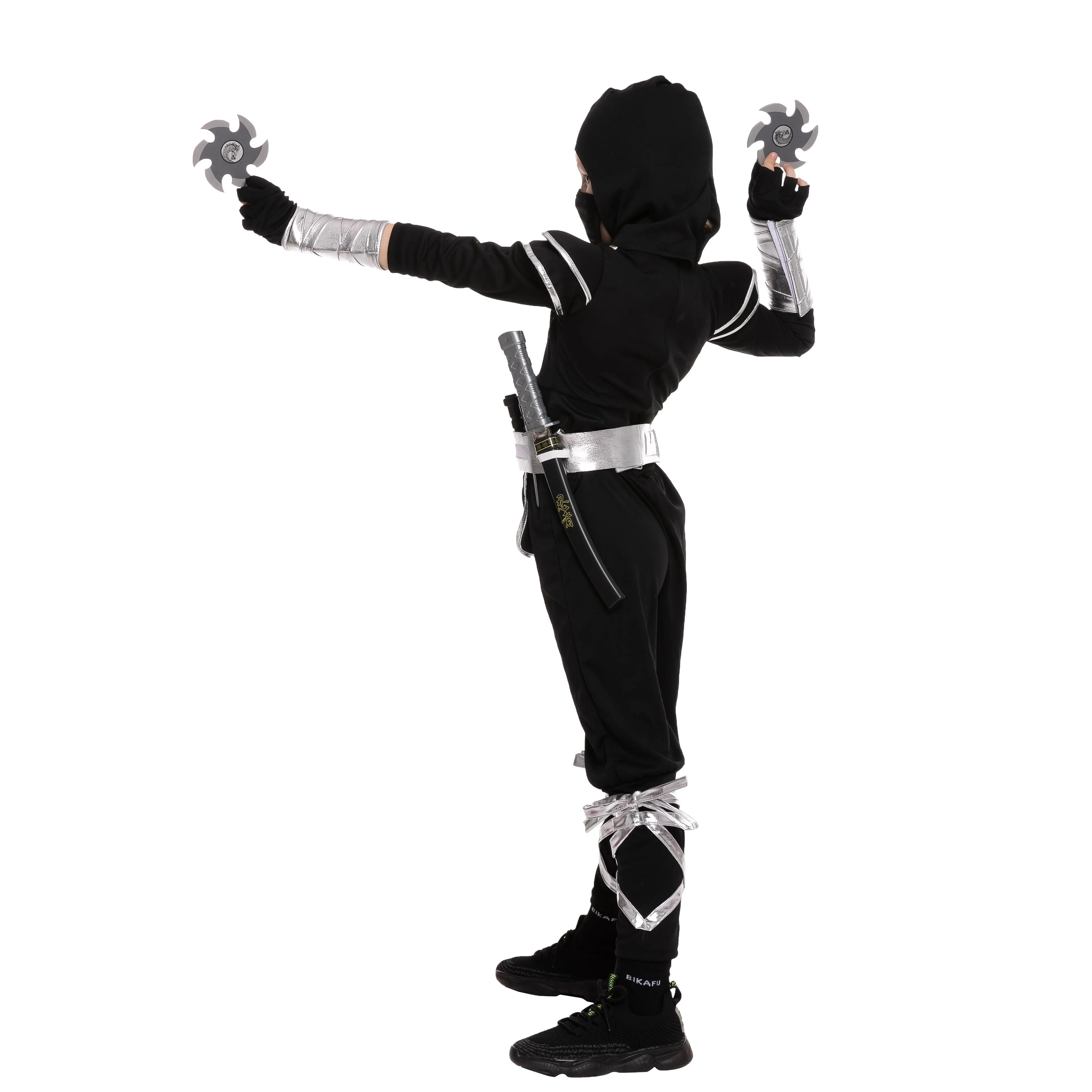 Silver Dragon Ninja Costume - Child