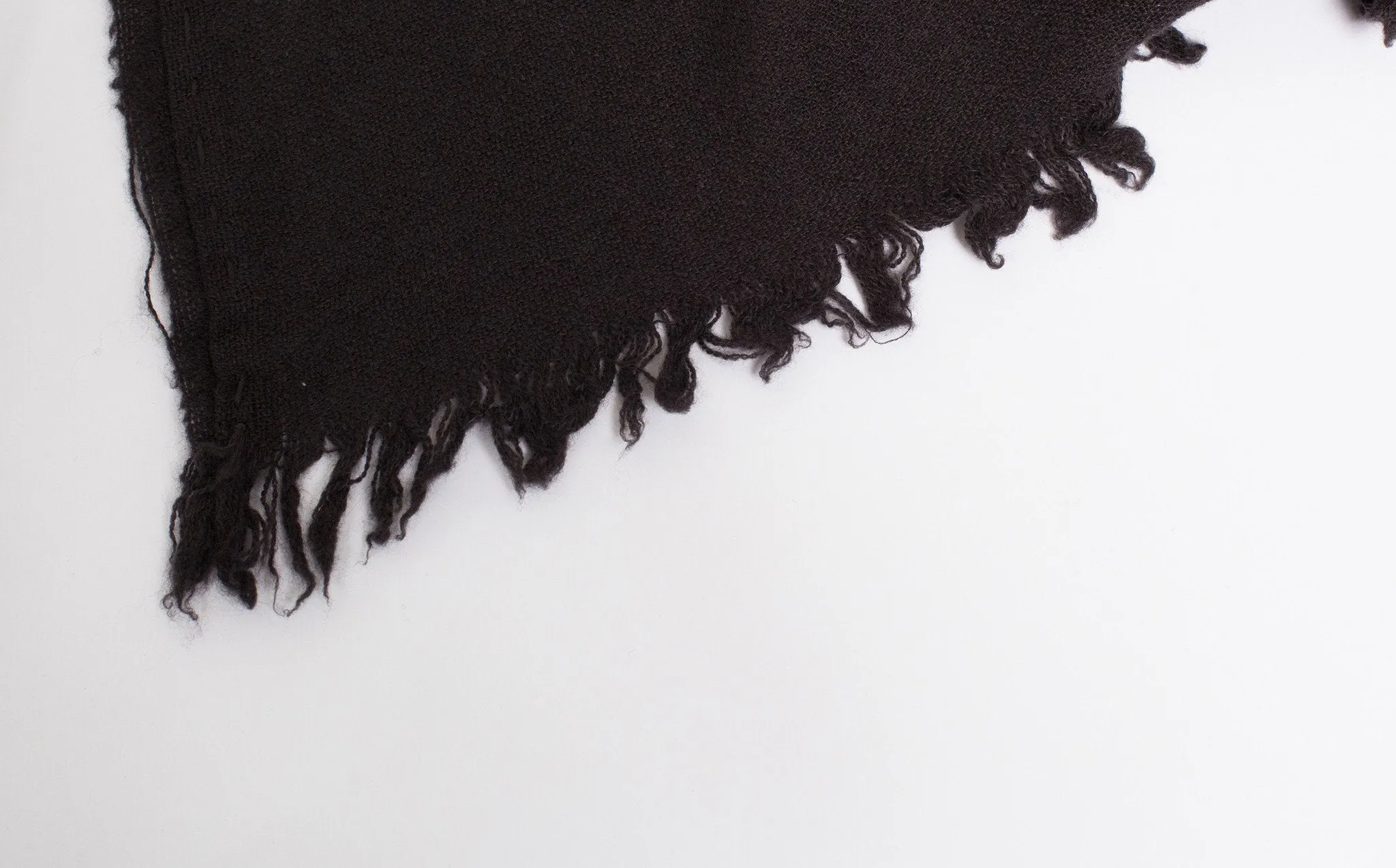 Simple Scarf in Old Black