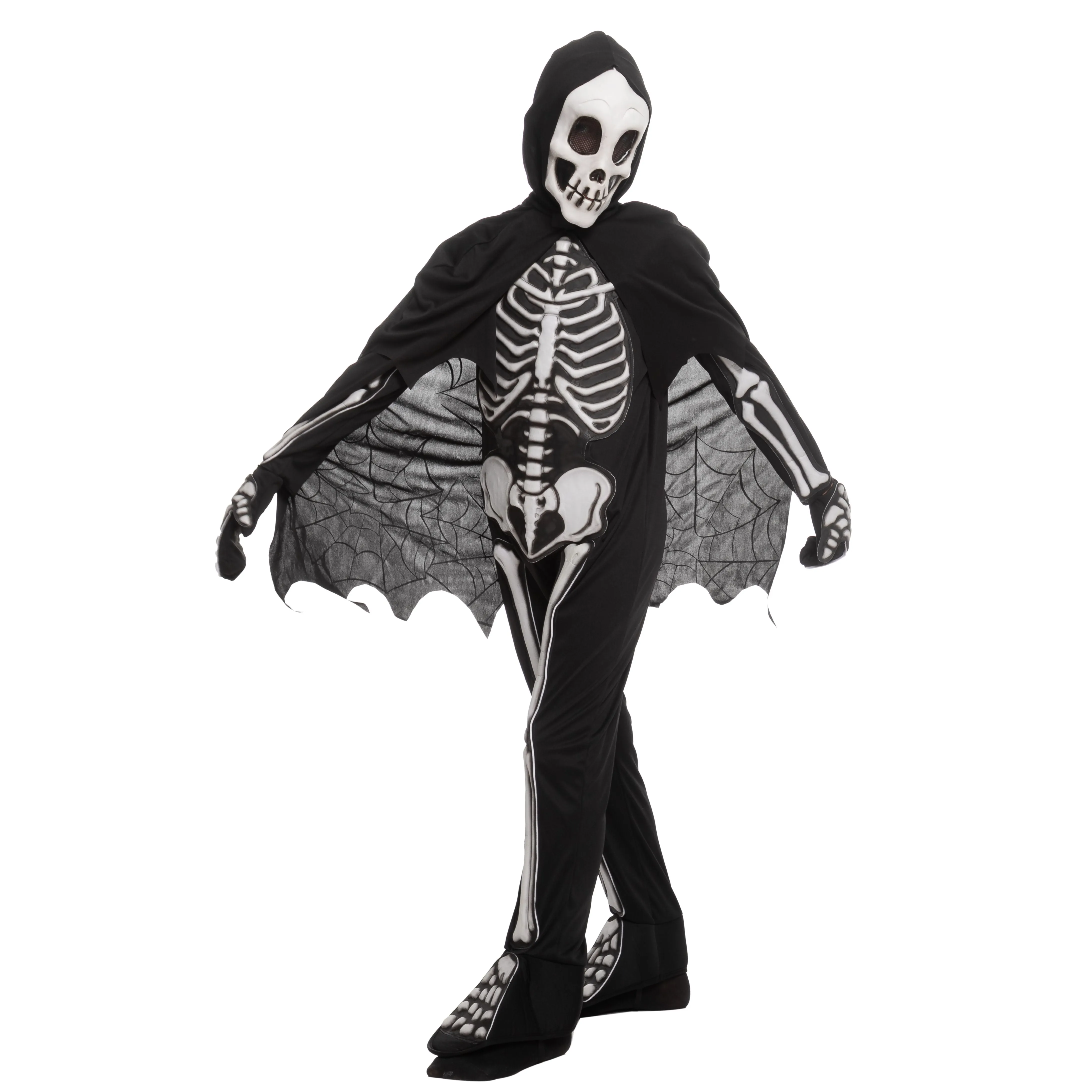 Skeleton Jumpsuit Costume - Child