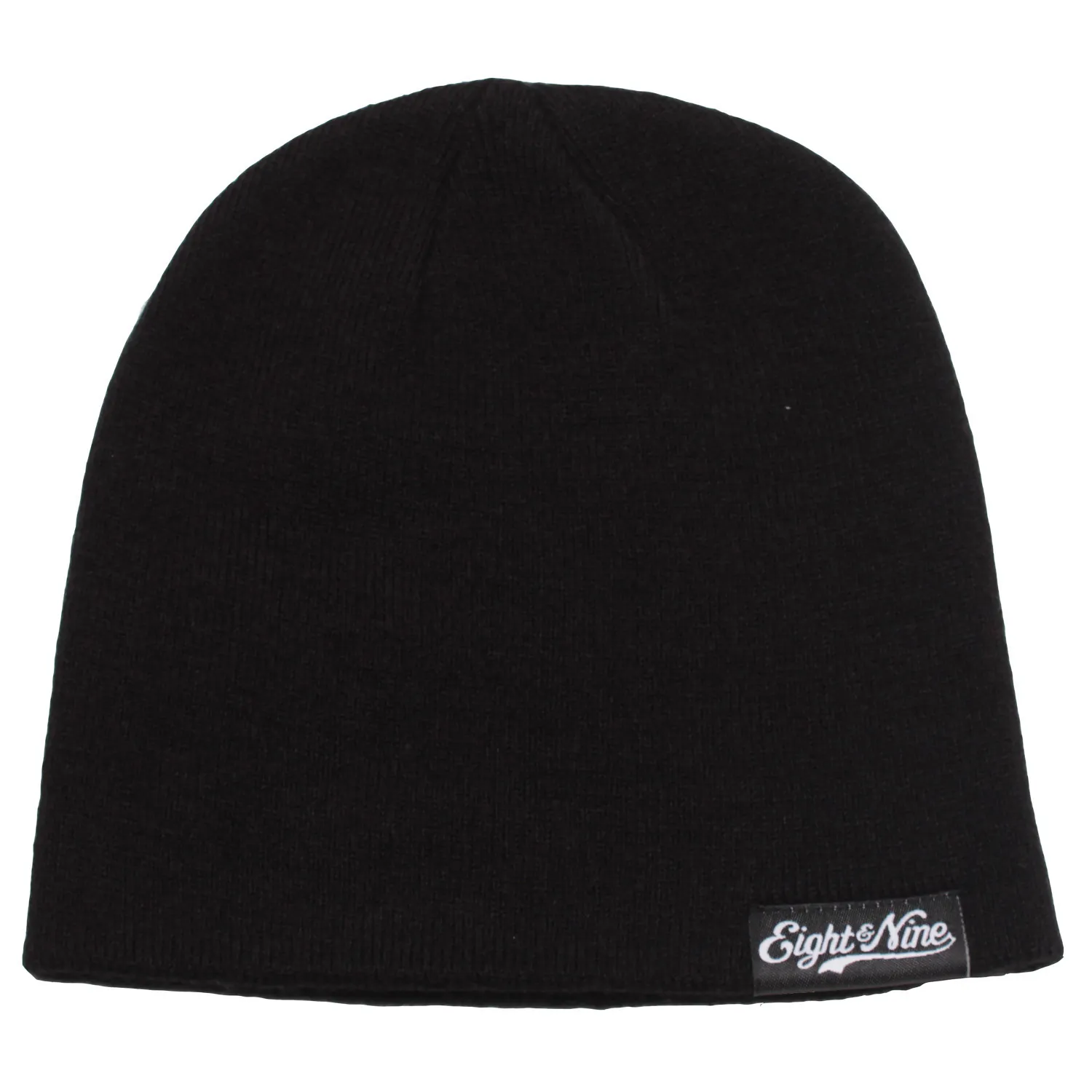 Skully Beanie Jet Black