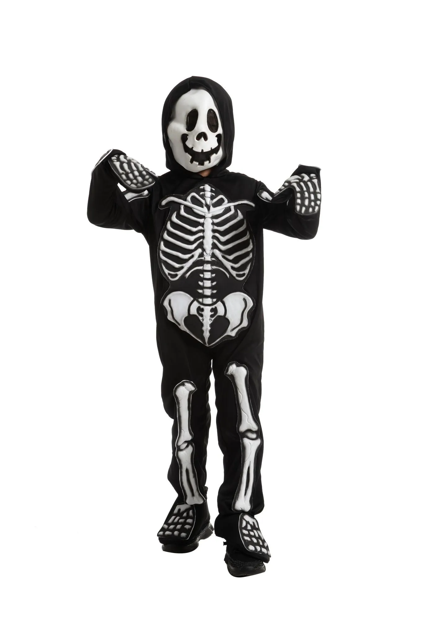 Smooth Wacky Skeleton Costume - Child