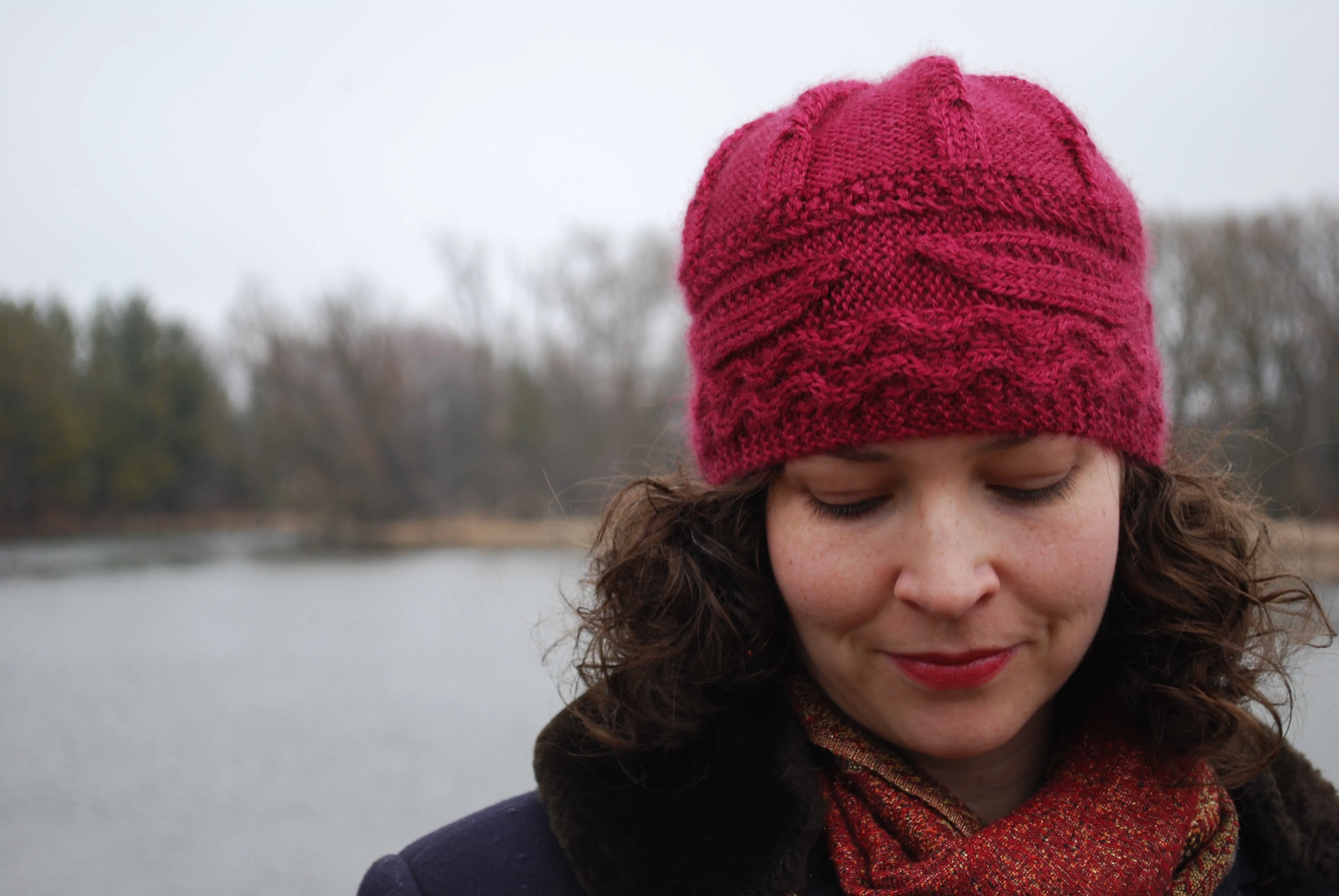 Soft is the song my paddle sings - Canada 150 Hat Knitting Pattern (PDF) by Phibersmith Designs