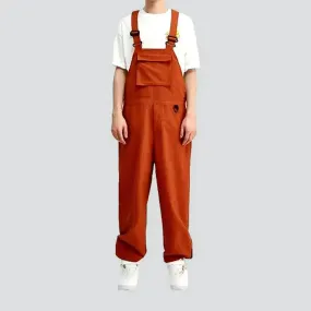 Stylish men's jean dungaree